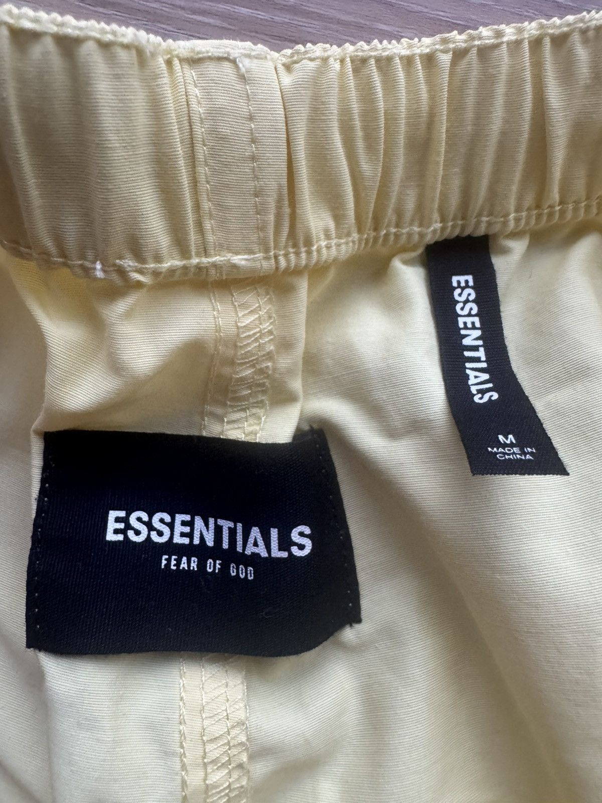 Essentials RARE OG 2019 FOG Essentials Lemonade Nylon Shorts Size M NEW Size US 34 / EU 50 - 3 Thumbnail