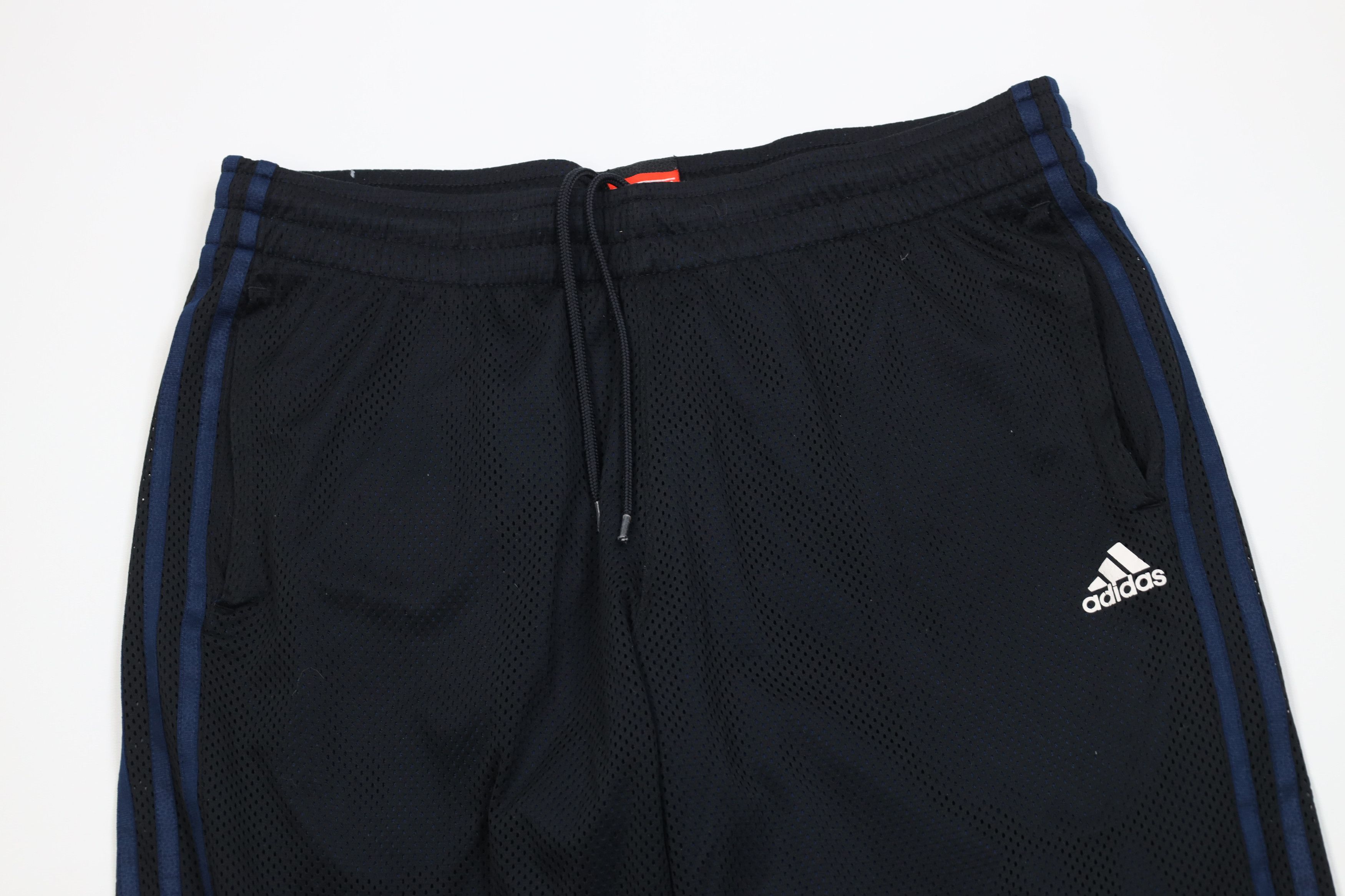 Adidas Vintage Y2K Adidas Striped Mesh Wide Leg Sweatpants Pants Size US 36 / EU 52 - 2 Thumbnail