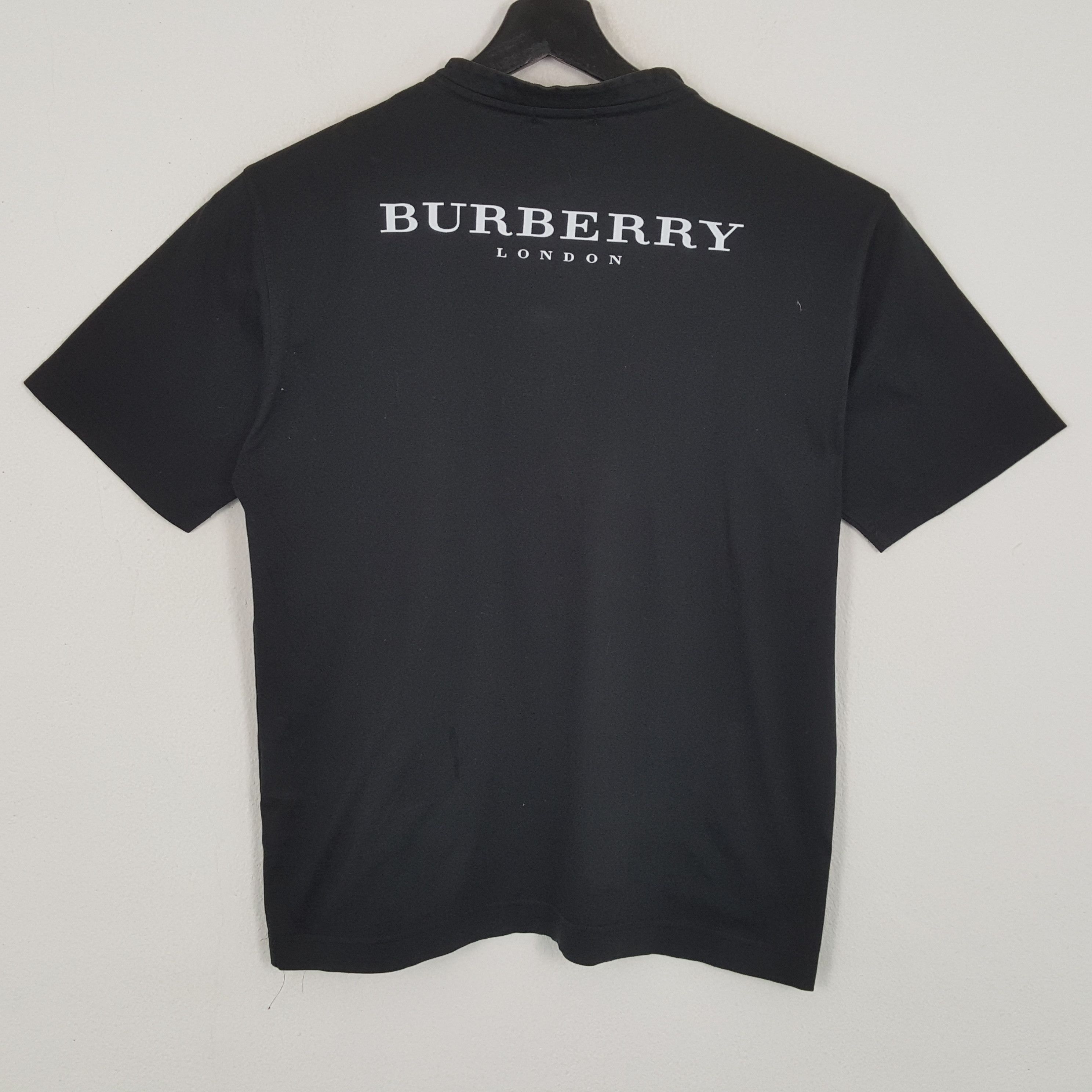 Burberry × Vintage BURBERRY LONDON Fashion Style Custom Art Tshirt Size US M / EU 48-50 / 2 - 1 Thumbnail