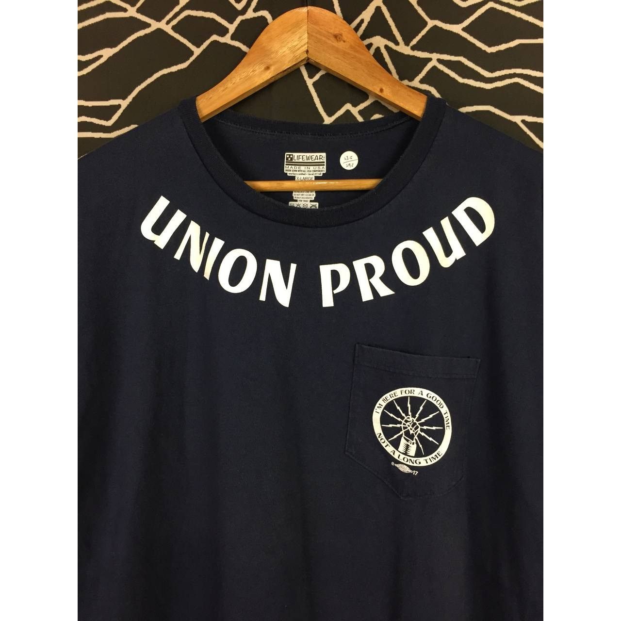 Other LifeWear Quality And Pride In Craftsmanship Union Proud Tee Size US XL / EU 56 / 4 - 3 Thumbnail