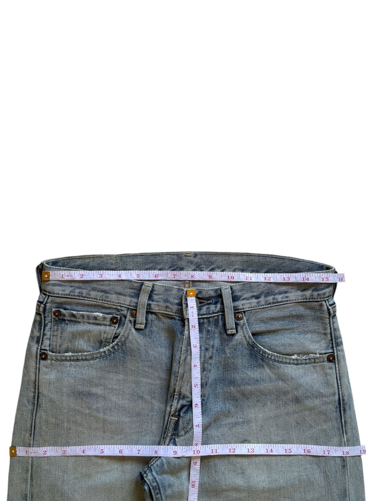 Levi's Vintage 90s Levis 503 Light Wash Distressed Rip Baggy Jeans Size US 31 - 11 Thumbnail