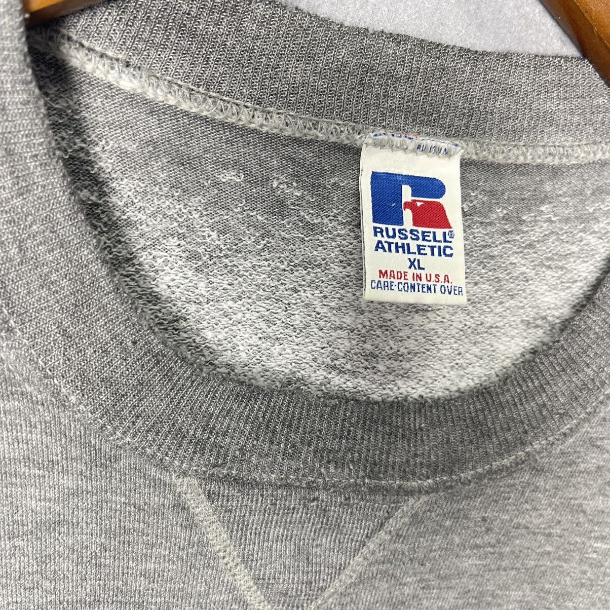 Russell Athletic Vintage 1990s Russell Athletic Crewneck USA Made Grey Size US XL / EU 56 / 4 - 3 Thumbnail
