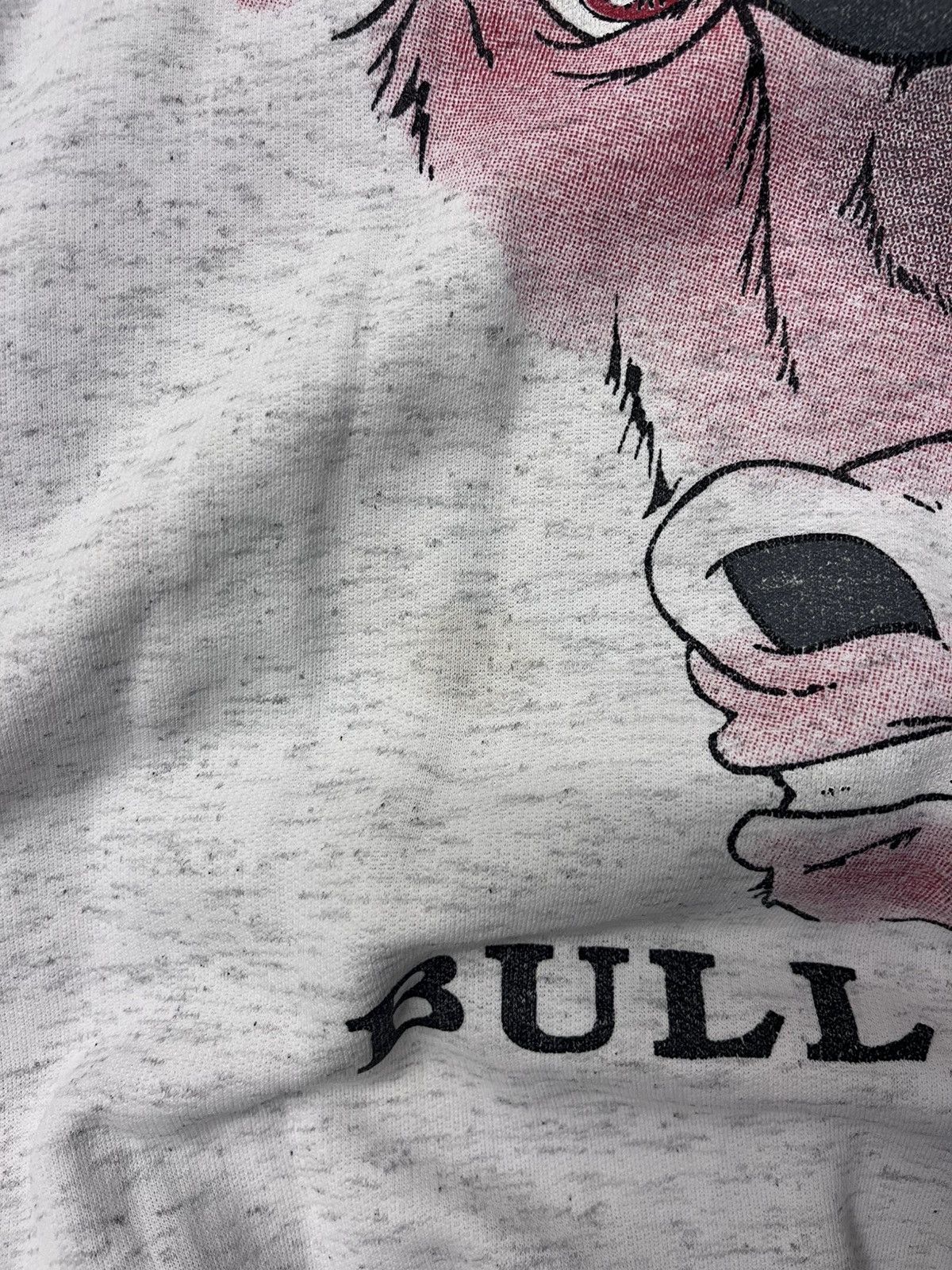 Vintage Vintage light grey bull fight crewneck Size US L / EU 52-54 / 3 - 4 Thumbnail