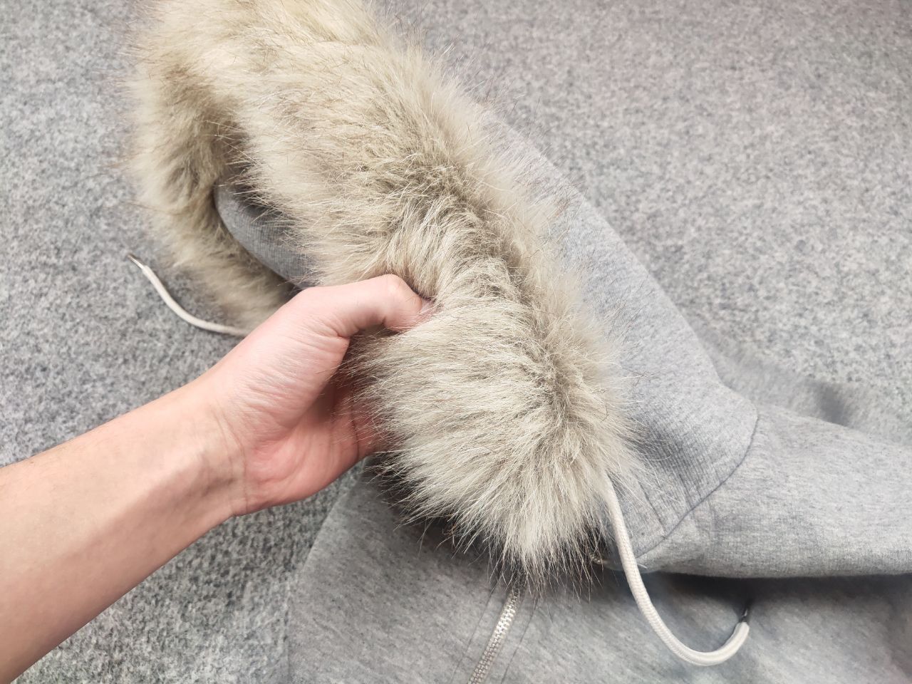 Nike Vintage Nike Oversized Fur Zip Hoodie if six was nine LGB Size US XL / EU 56 / 4 - 17 Thumbnail