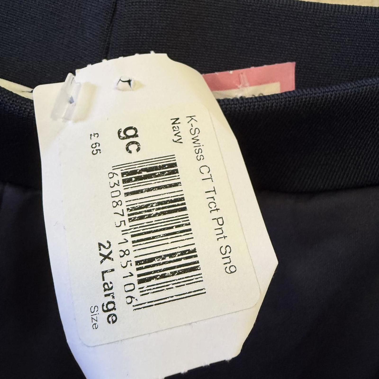 K-Swiss K-Swiss Men's Navy and Blue Joggers-tracksuit Size US 40 / EU 56 - 4 Thumbnail