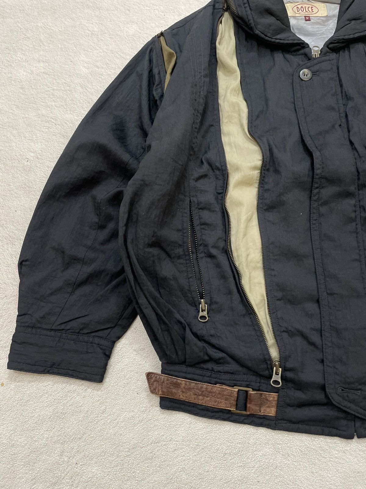 Dolce & Gabbana 2000s Number Nine Archive Jacket Strap Waist LGB Undercover Size US XL / EU 56 / 4 - 4 Thumbnail