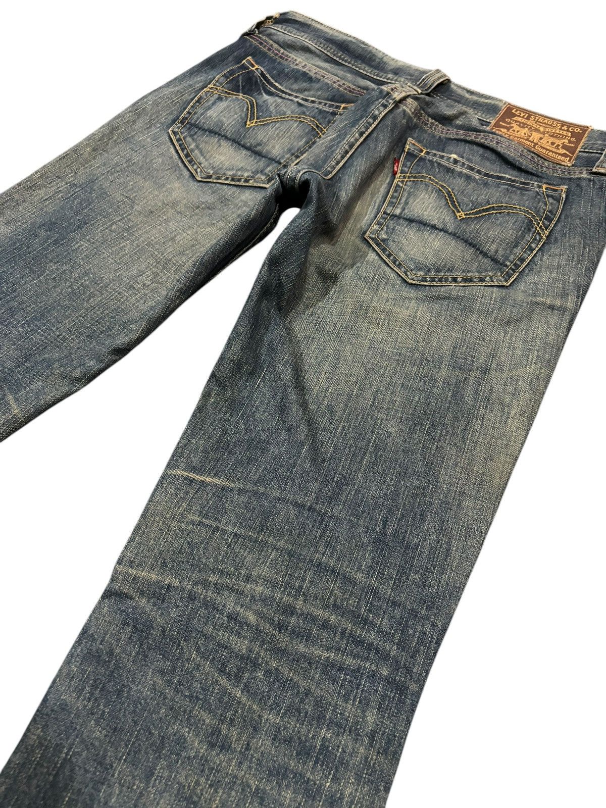 Levi's × Vintage Y2k Vintage Levi’s Japan Faded Cropped Cut Jeans Size US 28 / EU 44 - 7 Thumbnail