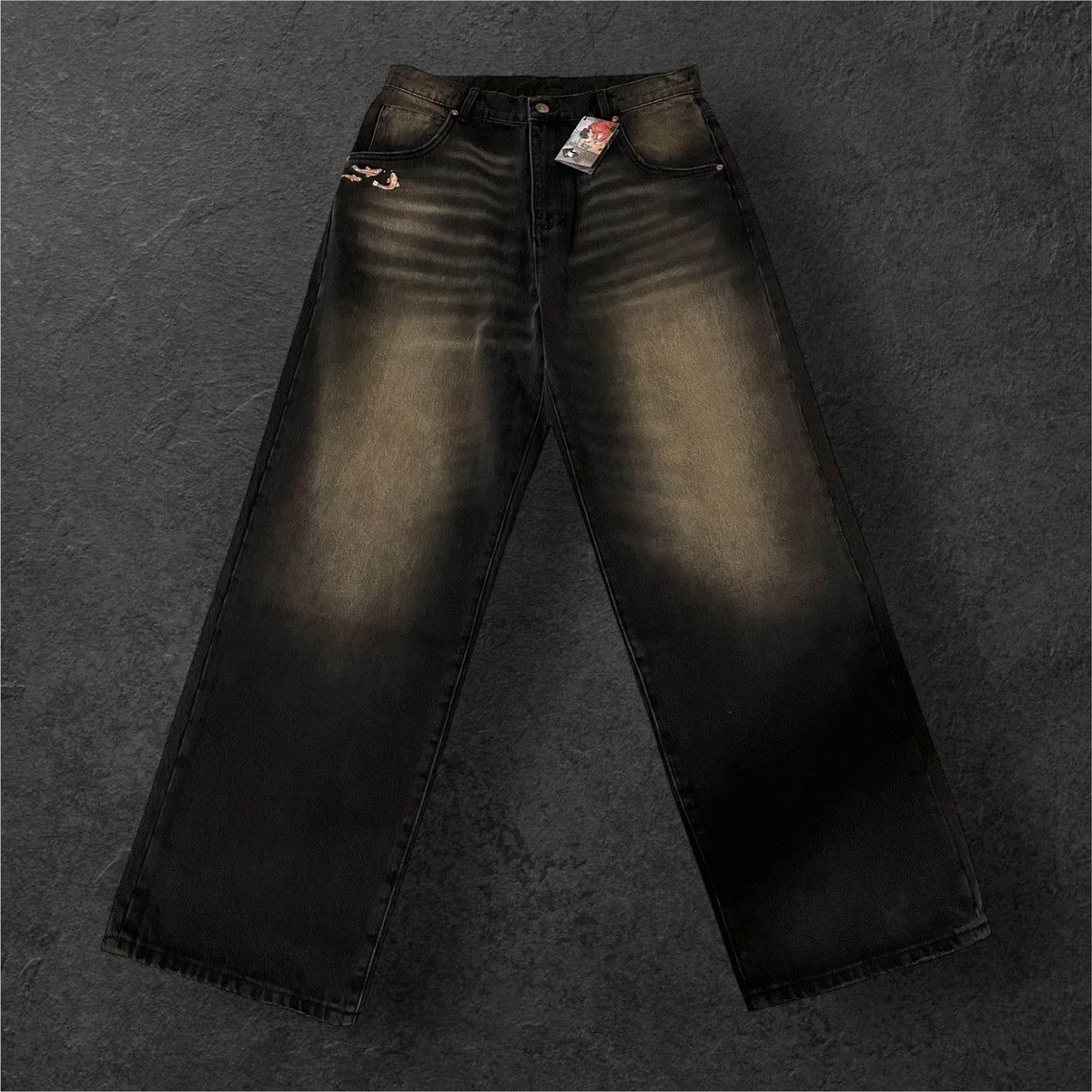 Japanese Brand × Vintage Koi Fish Denim Size 30" / US 8 / IT 44 - 2 Thumbnail