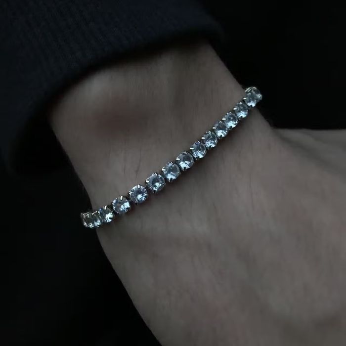 Streetwear 4mm High Quality Cubic Zirconia Tennis Bracelets Grailed
