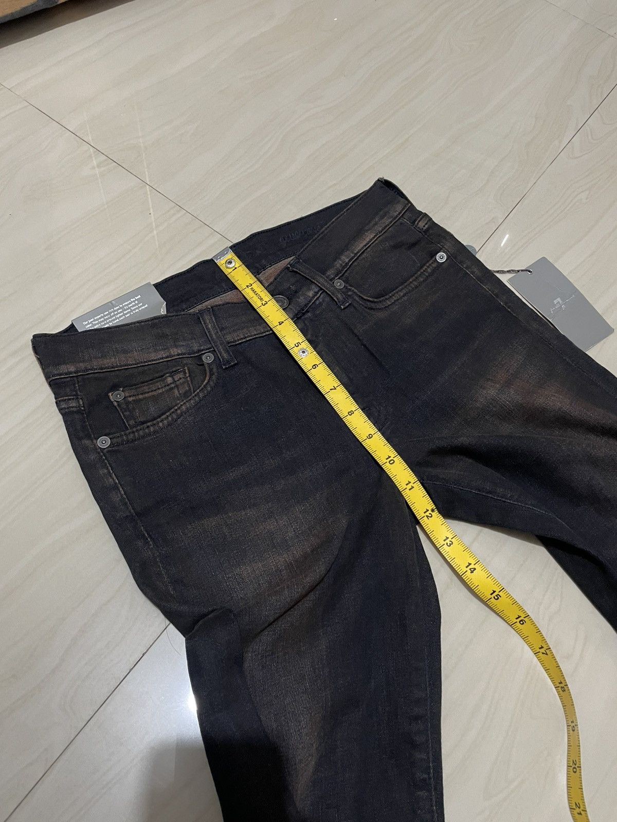 7 For All Mankind Faded 7 jeans Size 28" / US 6 / IT 42 - 8 Thumbnail