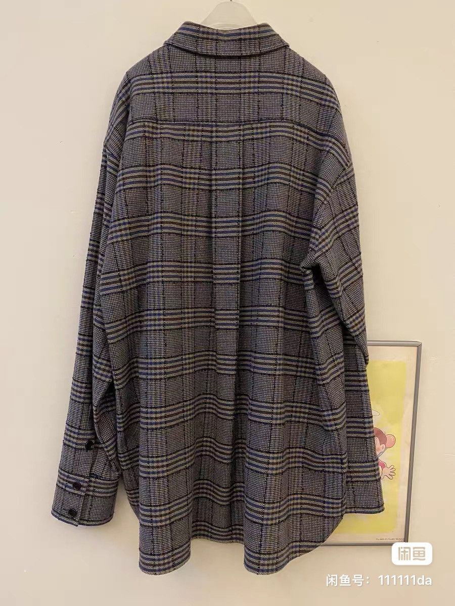 Japanese Brand Low Classic wool plaid shirt Size US M / EU 48-50 / 2 - 7 Thumbnail