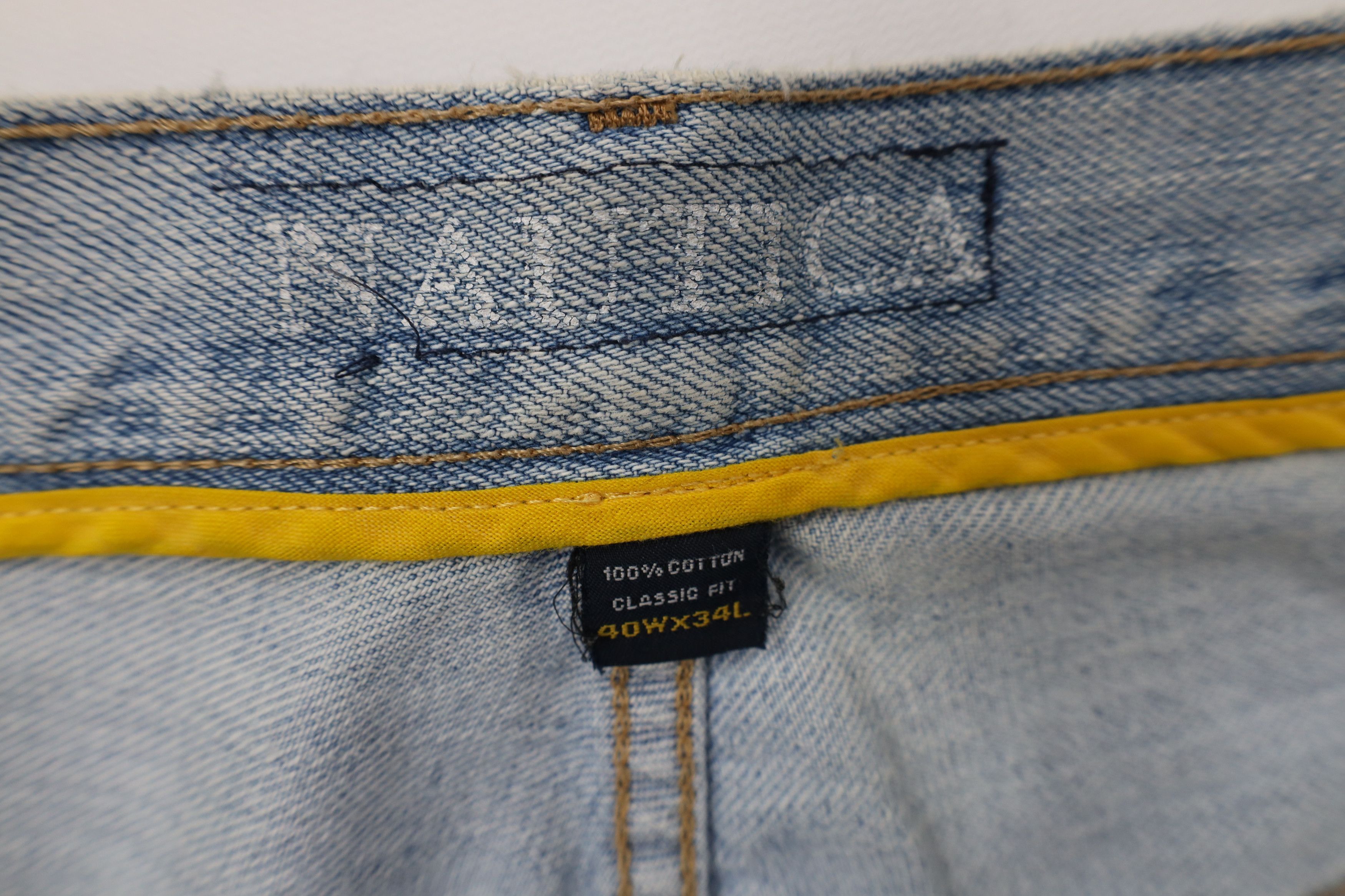 Nautica Vintage 90s Nautica Classic Fit Wide Leg Denim Jeans Blue Size US 40 / EU 56 - 11 Thumbnail