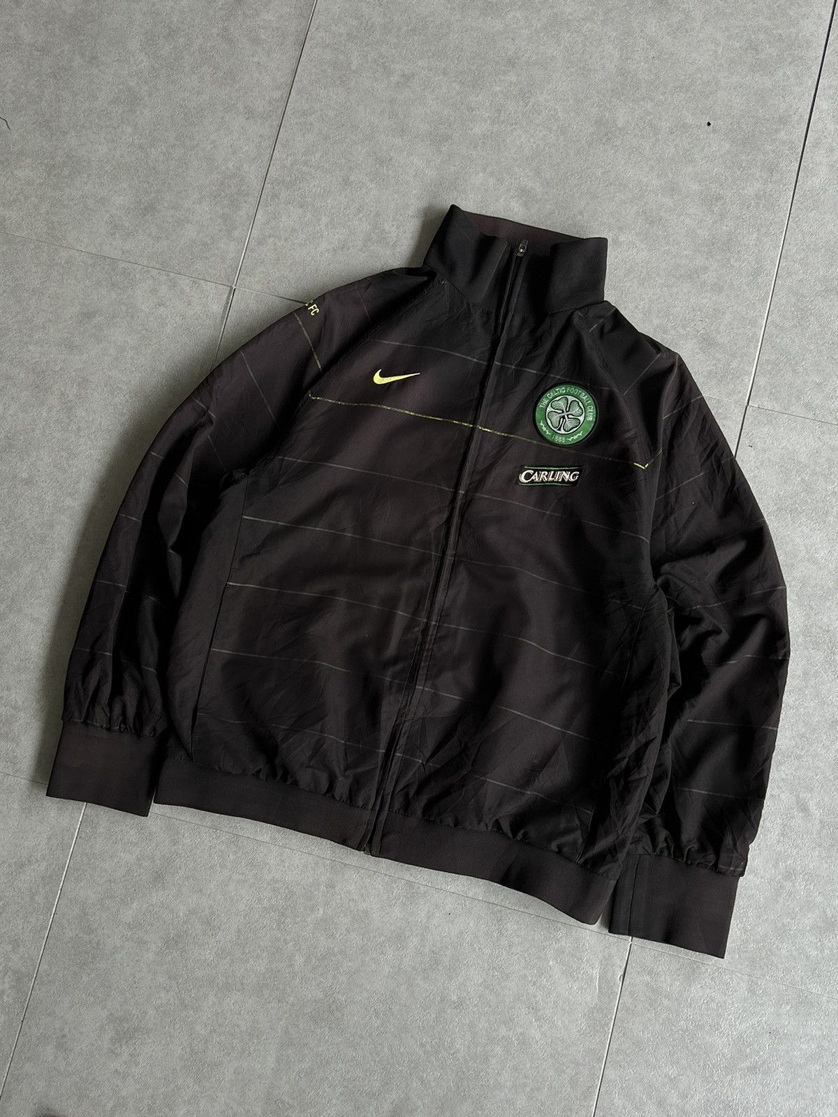 Nike × Vintage Vintage Nike X Celtic 2008/2009 Track Jacket 🍀 Size US L / EU 52-54 / 3 - 2 Thumbnail