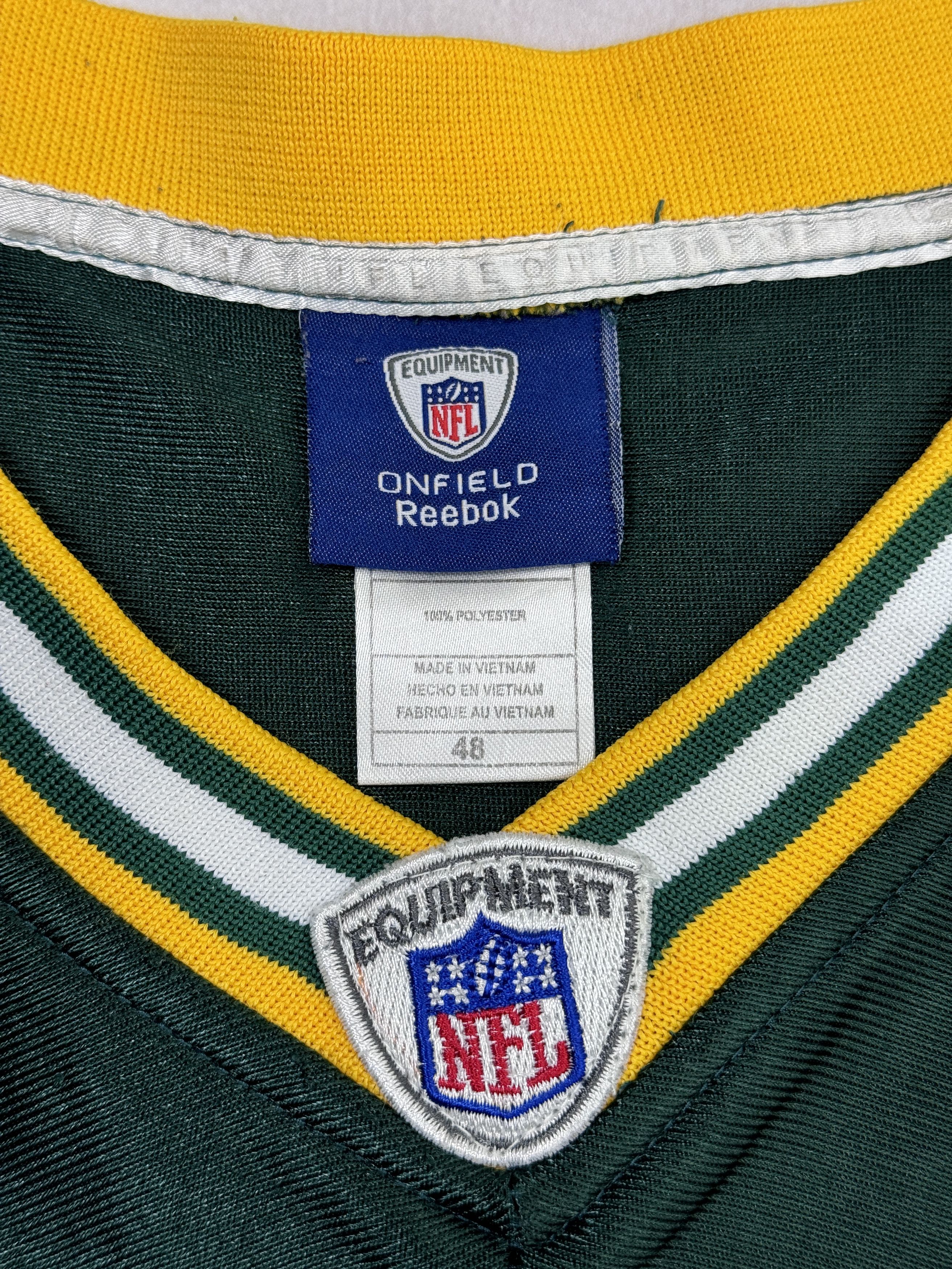 NFL × Reebok × Vintage Y2K Green Bay Packers NFL Jersey #12 RODGERS by Reebok Size US L / EU 52-54 / 3 - 7 Thumbnail