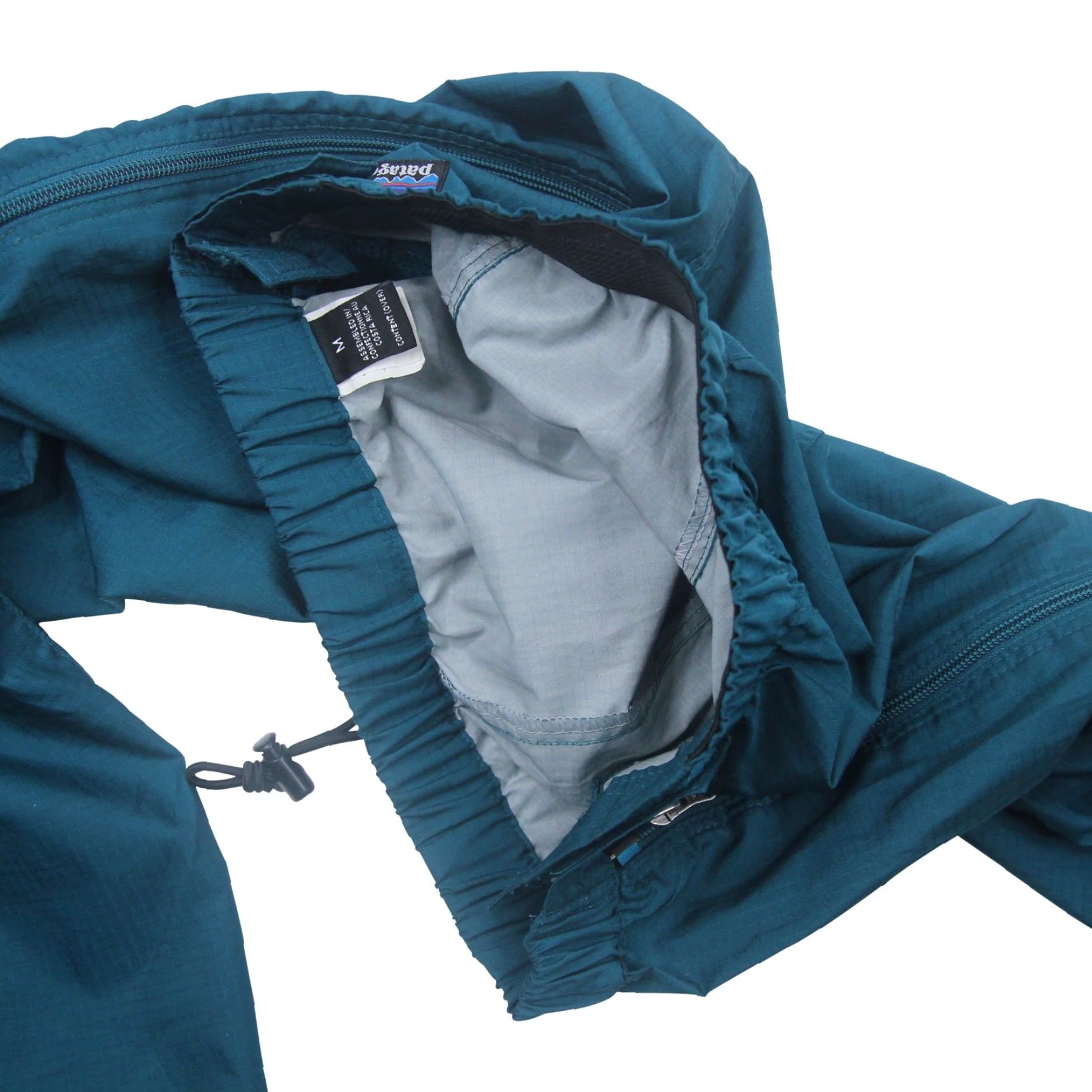 Patagonia VINTAGE Patagonia Mens Full Side Zip Adventure Pants Teal Size US 29 - 4 Thumbnail