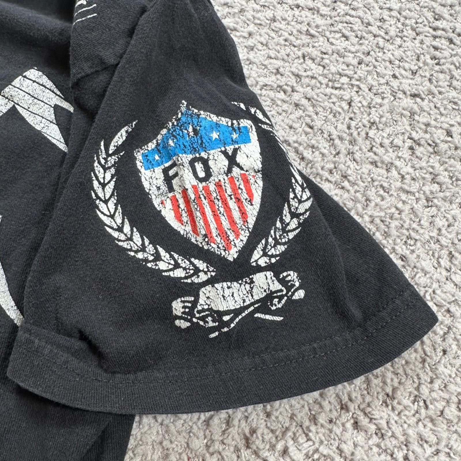 Fox Racing Fox Racing Moto T Shirt Mens M Black Motocross Size US M / EU 48-50 / 2 - 5 Thumbnail
