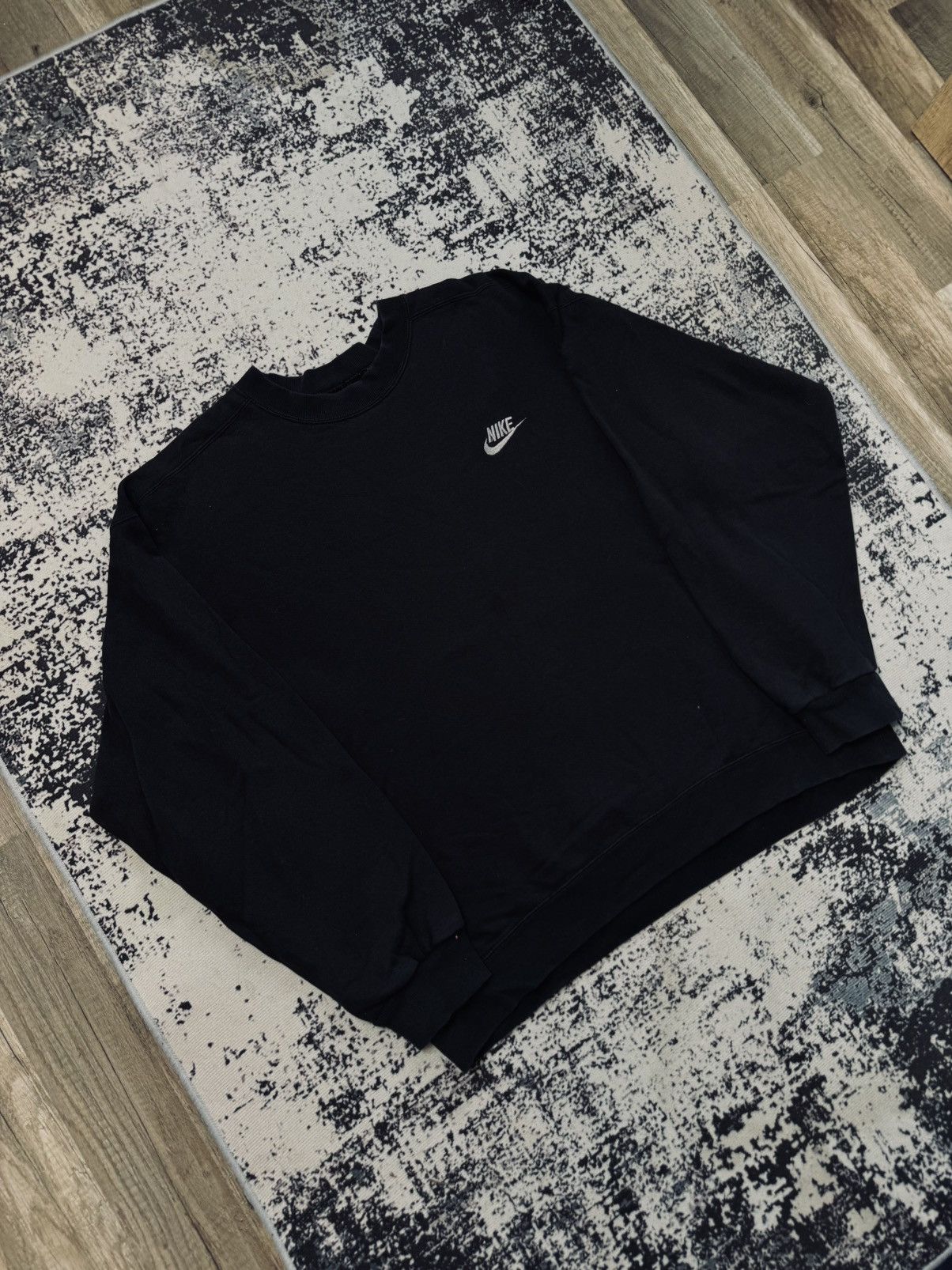 Nike × Nike ACG × Vintage 90’s NIKE Vintage crewneck sweatshirt black L Size US L / EU 52-54 / 3 - 2 Thumbnail