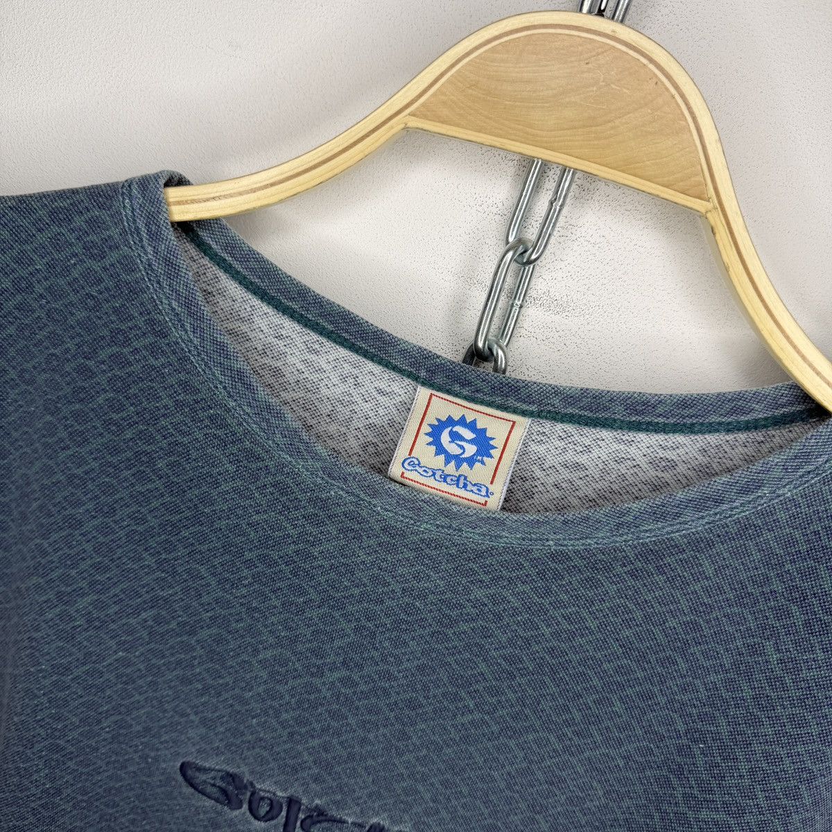 Gotcha RARE* Vintage 80s Gotcha Skate Surf Knit TShirt Size US XL / EU 56 / 4 - 4 Thumbnail