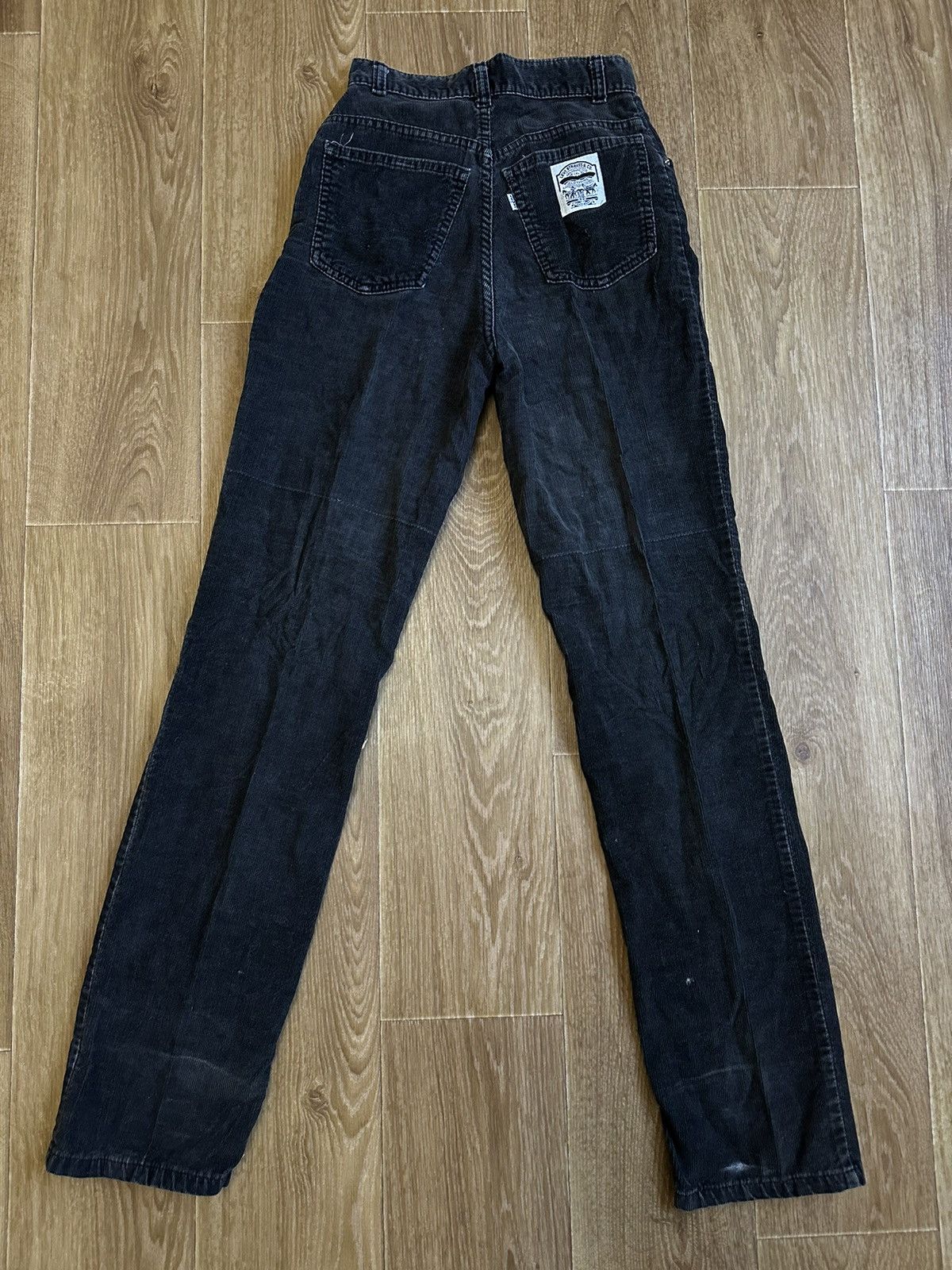 Levi's × Levi's Vintage Clothing × Vintage Vintage 70s Levis Corduroy Pants Womens 23x31 Gray White Tab Size 23" - 1 Thumbnail