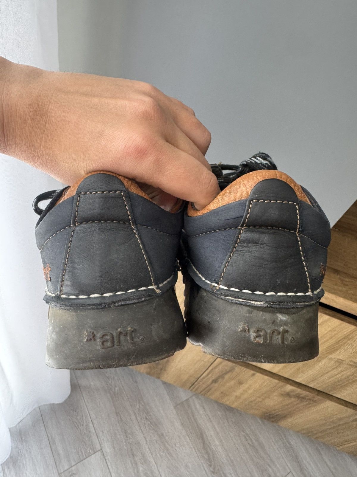 New Rock 🕸️ART PUNK Avant Garde Boots Leather Libertad Rare boots Size US 8 / EU 41 - 5 Thumbnail