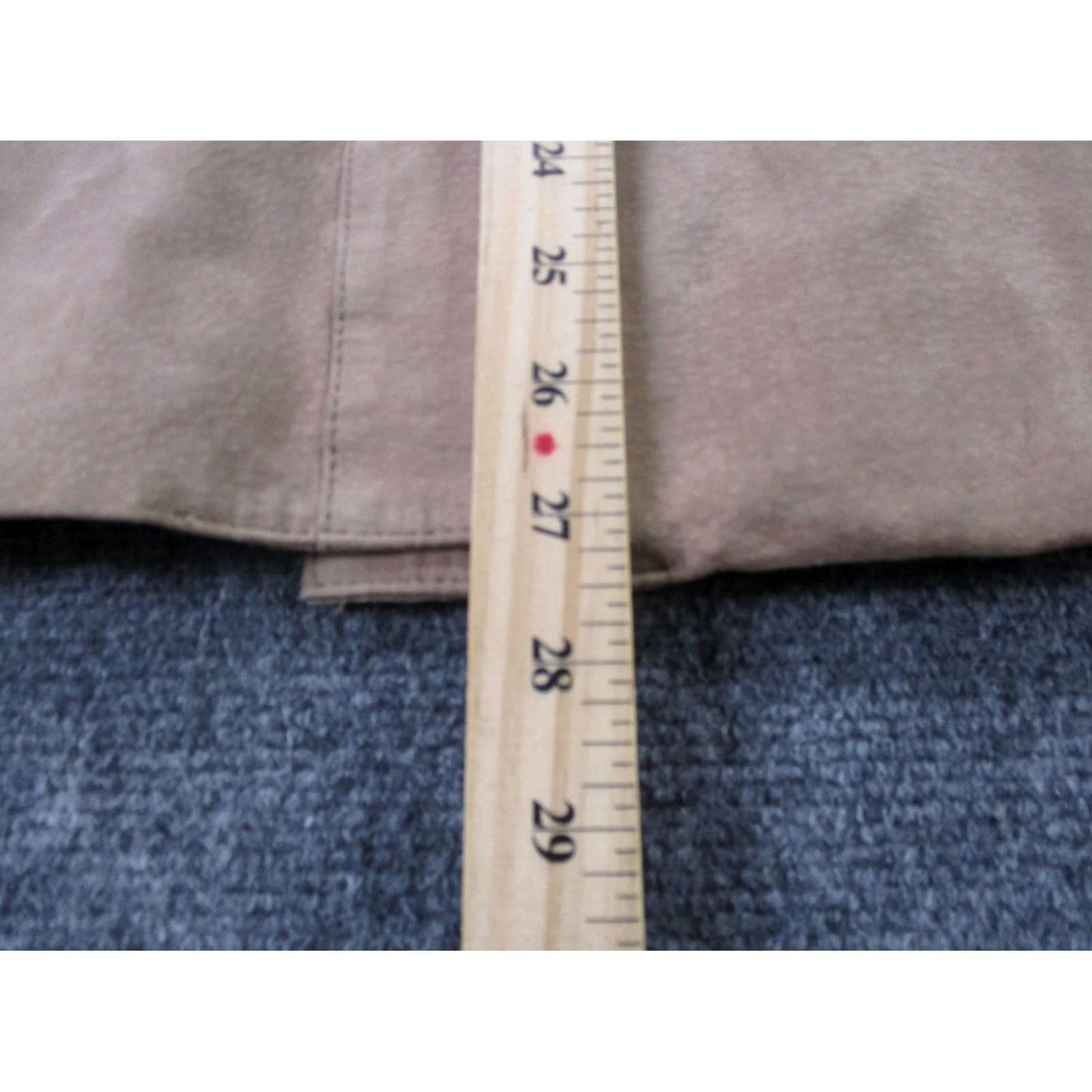 Orvis VINTAGE Orvis Jacket Beige Genuine Leather Coat Belted Designer 80s 90s Womens S Size S / US 4 / IT 40 - 4 Thumbnail