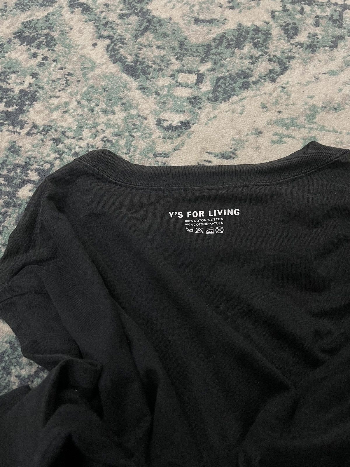 Yohji Yamamoto YS’ For Living L/S Round Neck Size US S / EU 44-46 / 1 - 5 Thumbnail