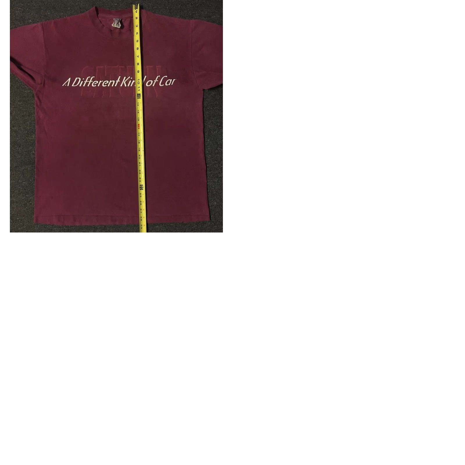 Vintage VINTAGE Saturn A Different Kind Of Car Faded Promo Shirt L Red 90s Grunge Auto Racing Cars Mens T-Shirt Size US L / EU 52-54 / 3 - 9 Thumbnail