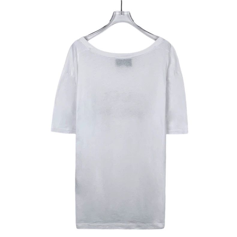 Gucci Gucci Logo letter printed round-neck white cotton short-sle Size US M / EU 48-50 / 2 - 2 Thumbnail
