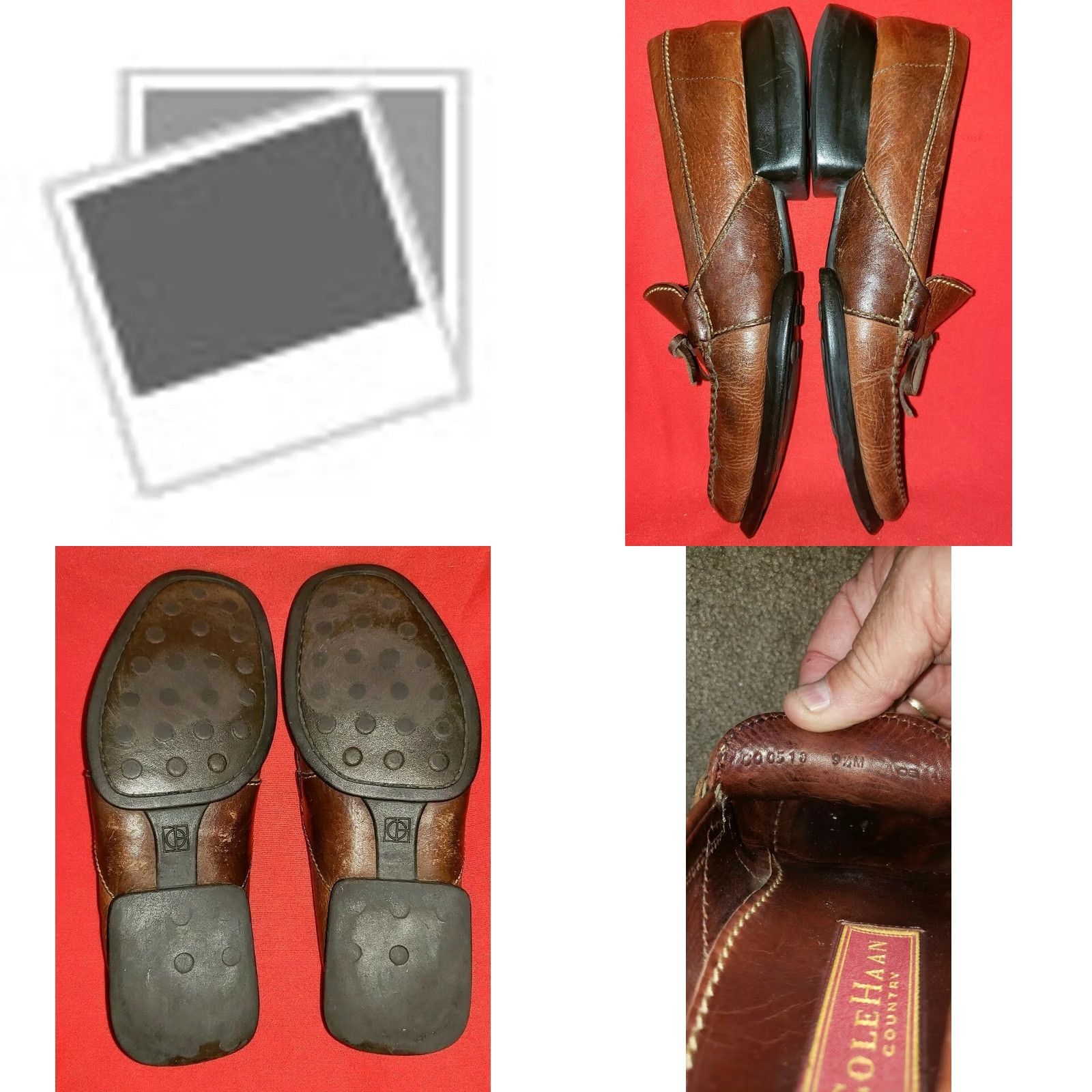 Cole Haan Cole Haan Brown Loafer Men's 9.5M Two-Toned Leather Separated Heel from Sole Size US 10 / EU 43 - 8 Thumbnail