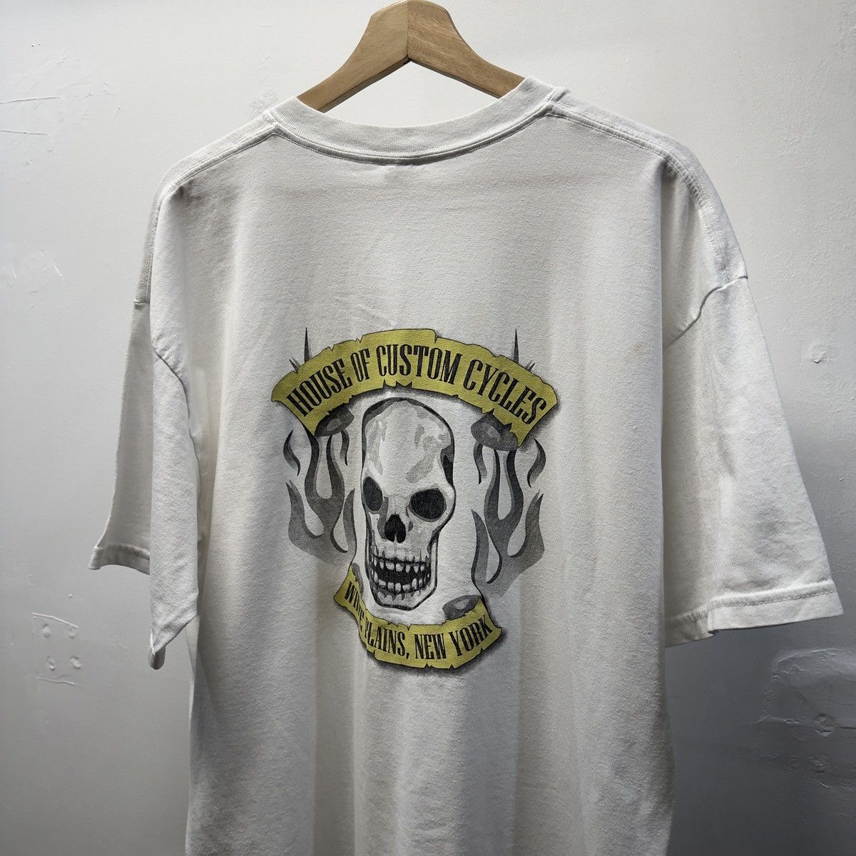 Vintage Faded Chopfellas Biker Shirt ERD Grunge WCC Chrome Thrashed Size US XL / EU 56 / 4 - 5 Thumbnail