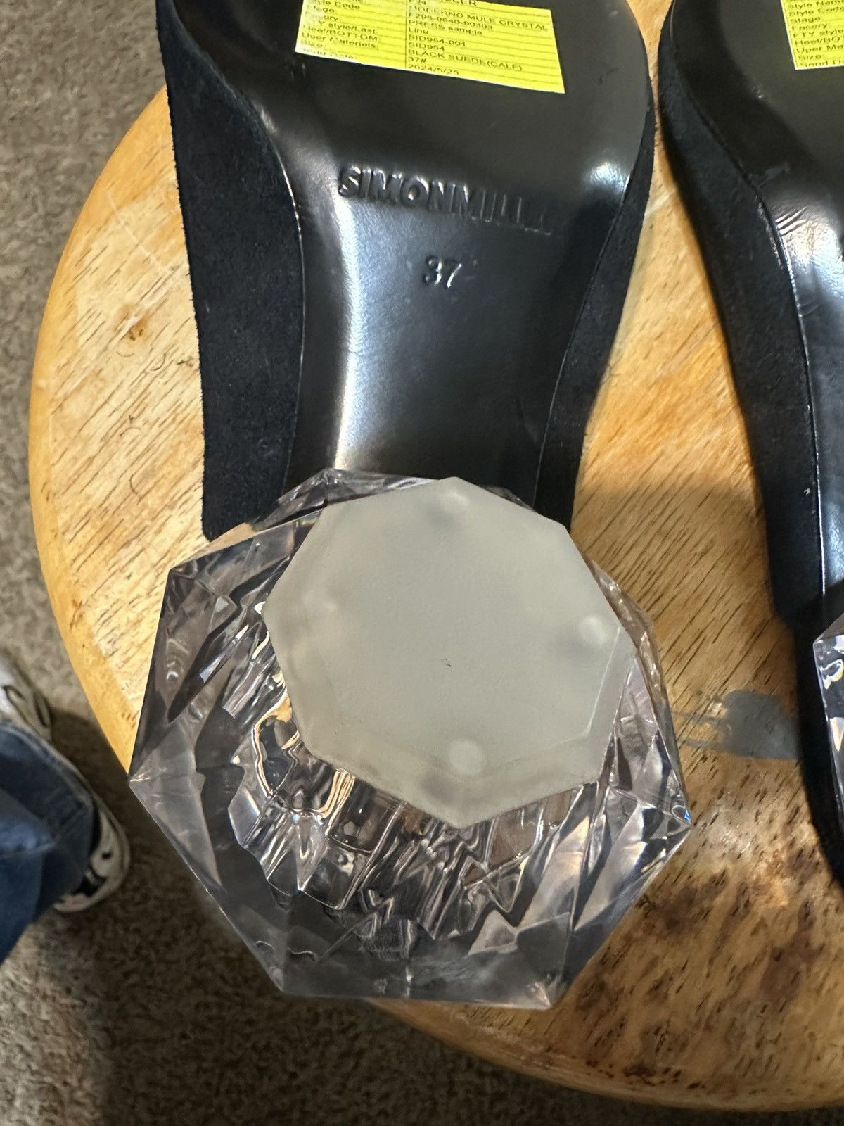 Simon Miller Vintage Simon Miller “crystal moderno mules” heels size 7 Size US 7 / IT 37 - 7 Thumbnail