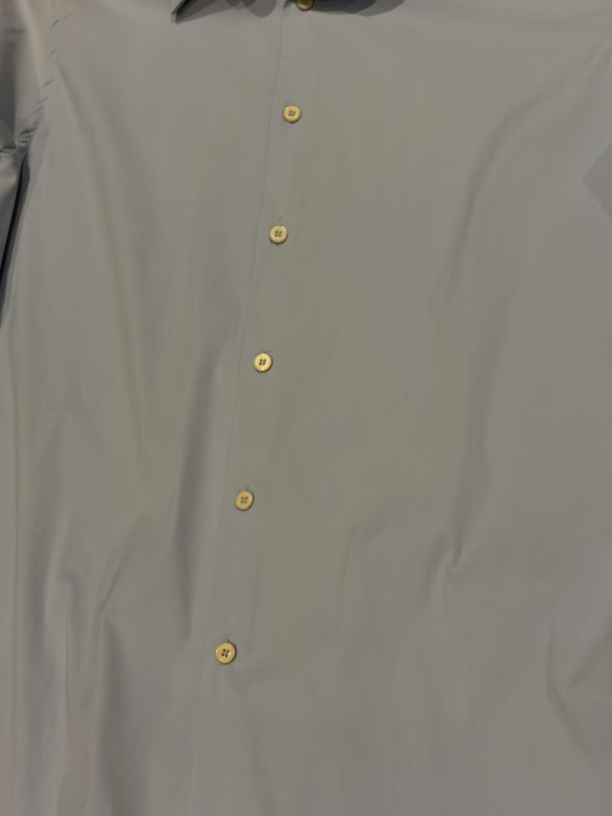 Prada Prada Milano Light Blue Cotton Dress Shirt Size US XL / EU 56 / 4 - 6 Thumbnail