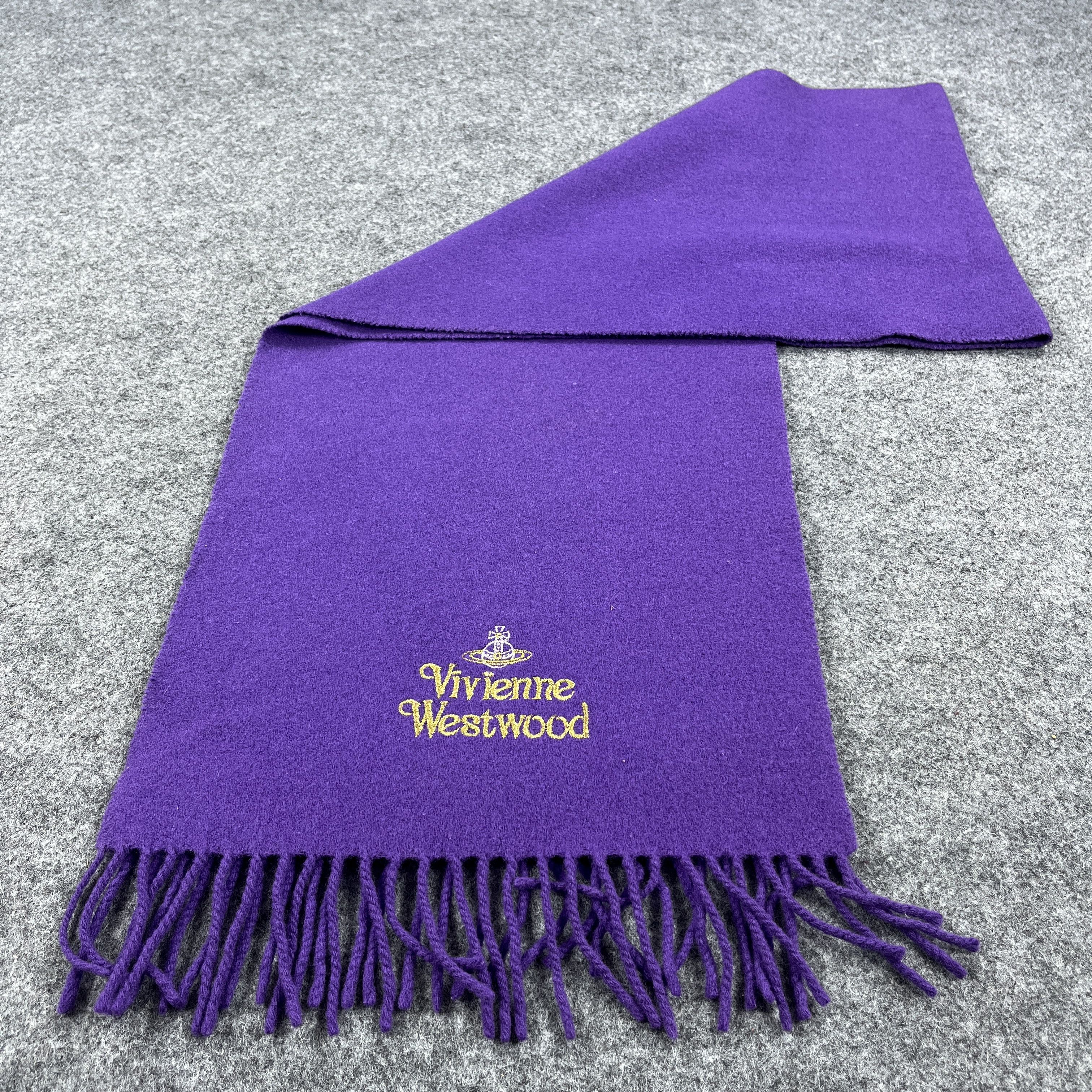 Vintage Vivienne Westwood Scarf / Muffler / Neckwear T1179 Size ONE SIZE - 3 Thumbnail