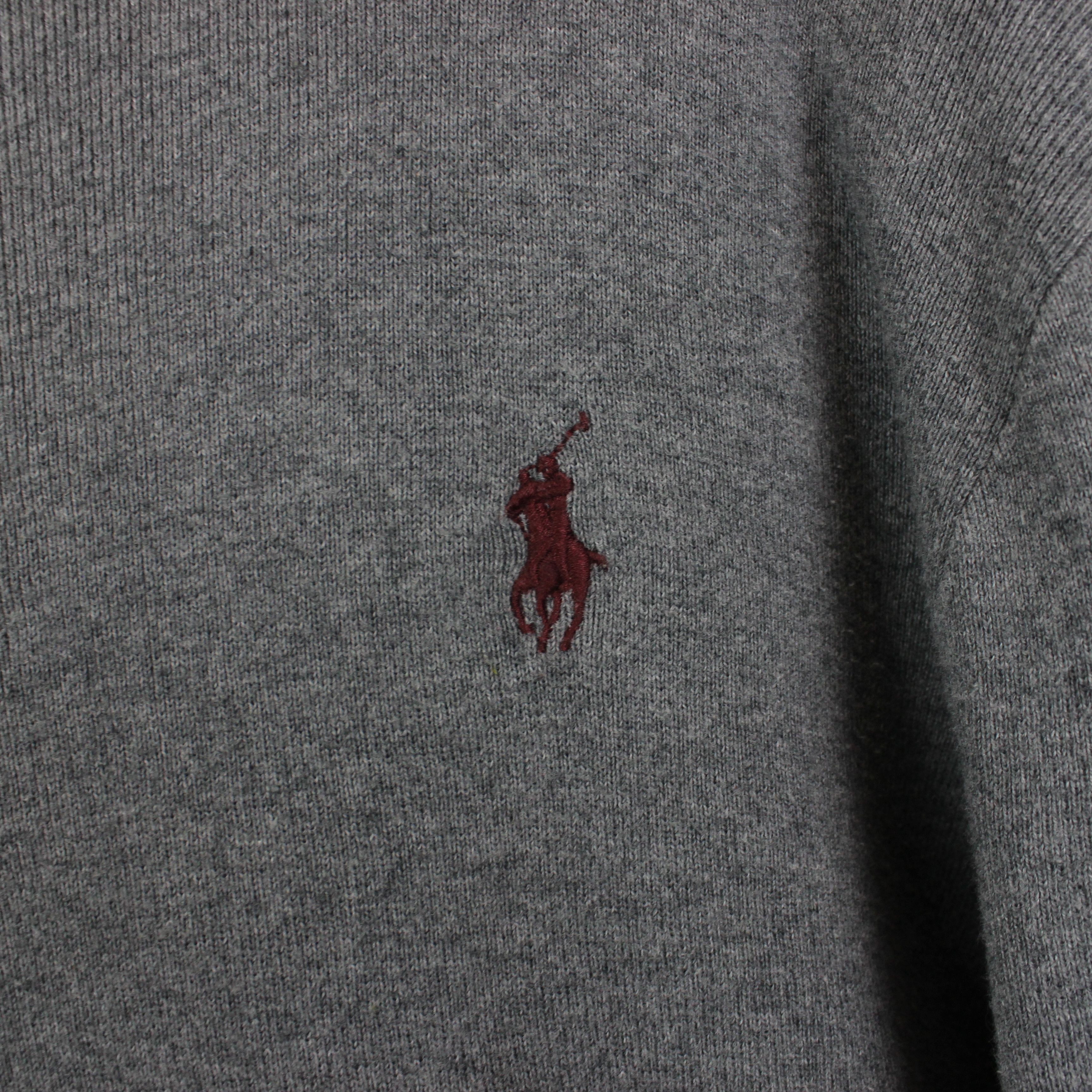 Polo Ralph Lauren PRL polo ralph lauren sweater gray cotton L XL Size US L / EU 52-54 / 3 - 5 Thumbnail