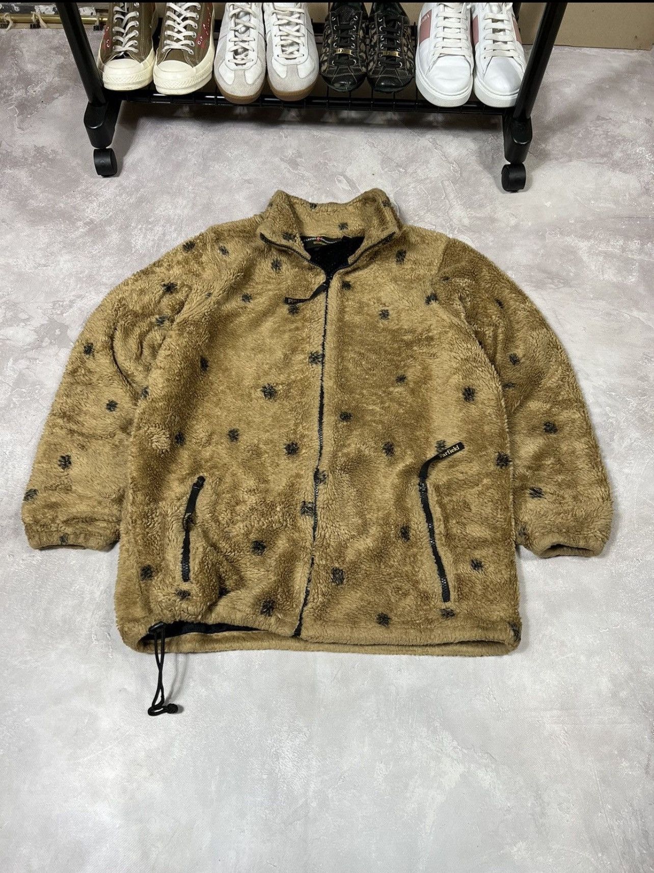 If Six Was Nine × Le Grande Bleu (L.G.B.) Vintage 90s Fur Y2k Zip Sherpa Size US M / EU 48-50 / 2 - 2 Thumbnail