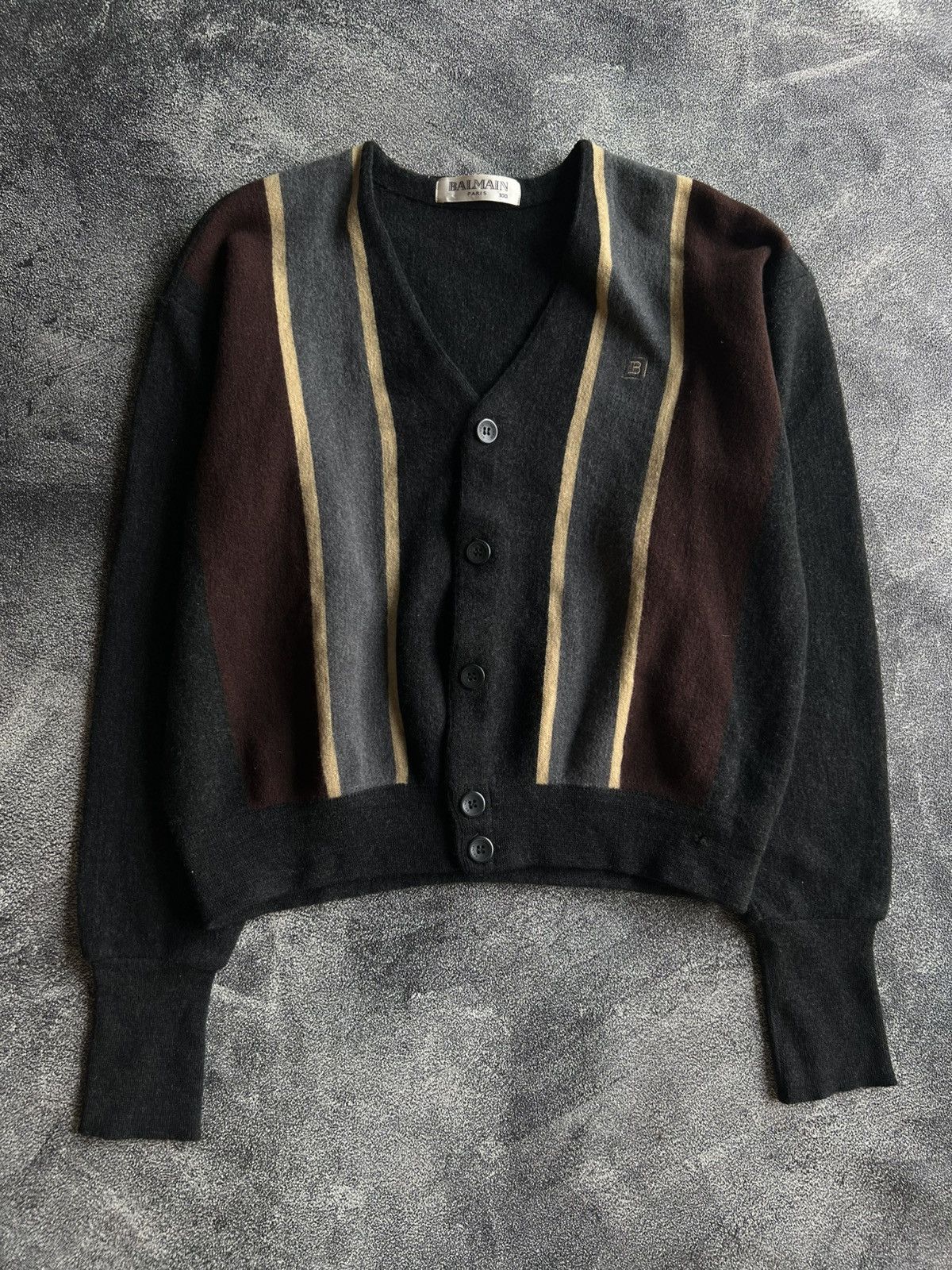Balmain Balmain Paris 90s Cardigan Size US M / EU 48-50 / 2 - 1 Thumbnail