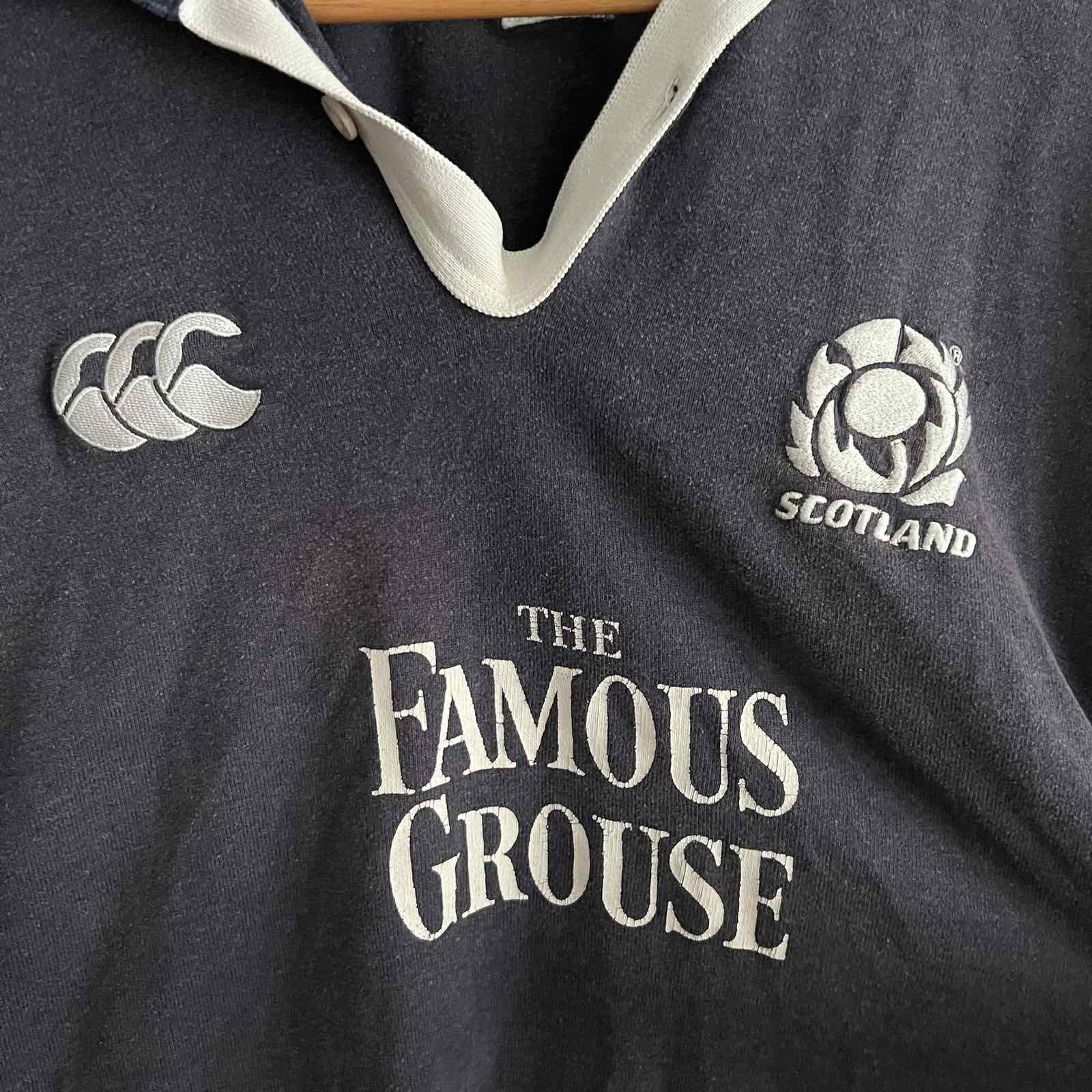Canterbury of New Zealand × Vintage Canterbury Of New Zealand Scotland vintage Rugby jersey Sz L Size US L / EU 52-54 / 3 - 4 Thumbnail