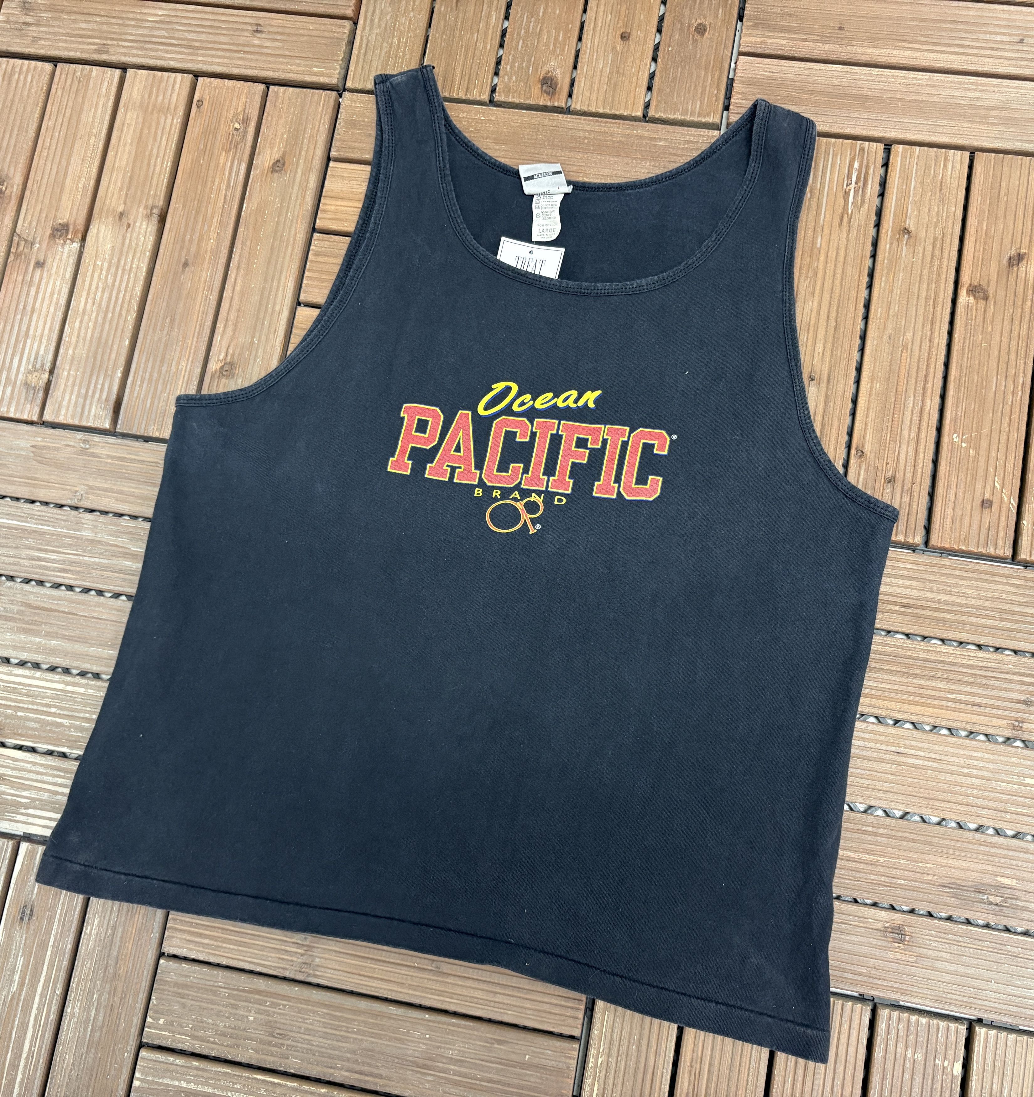 Ocean Pacific Ocean Pacific The Original Surf Product Vintage Tank Top Size US L / EU 52-54 / 3 - 3 Thumbnail