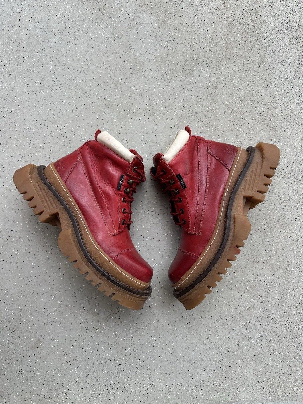 Vintage DDP Vintage Kowalski platform boots festival Chunky y2k Size US 8 / IT 38 - 14 Thumbnail