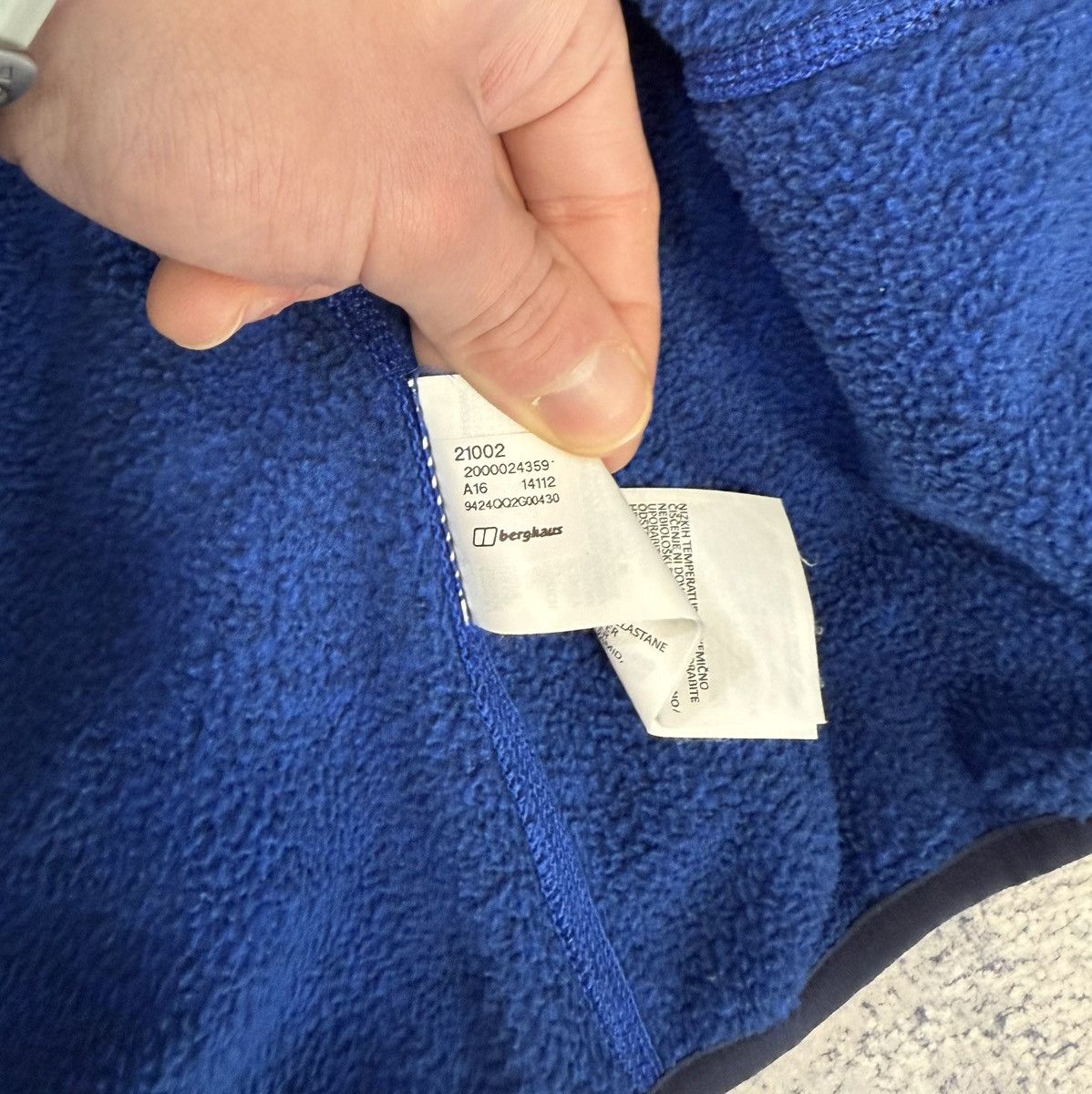Berghaus Berghaus Fortrose Pro Fleece Jacket Men S AT Optic 200 Blue Size US S / EU 44-46 / 1 - 10 Thumbnail