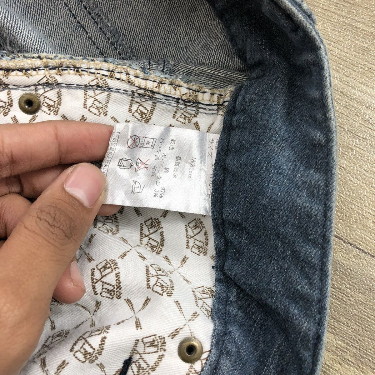Norton × Sports Specialties 2000s Norton World Champions Biker Jeans Size US 31 - 8 Thumbnail