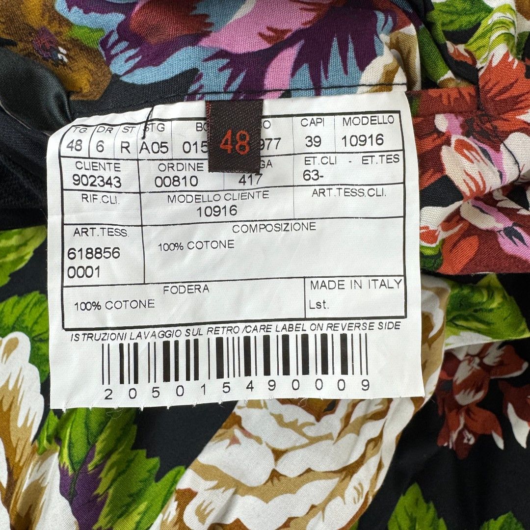 Etro 90s Men’s Black Velvet Blazer Size 48L - 8 Thumbnail