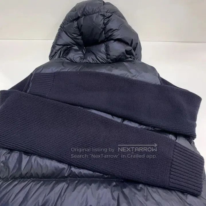 Moncler Moncler Small Logo Knit Spliced Jacket. Size US L / EU 52-54 / 3 - 5 Thumbnail