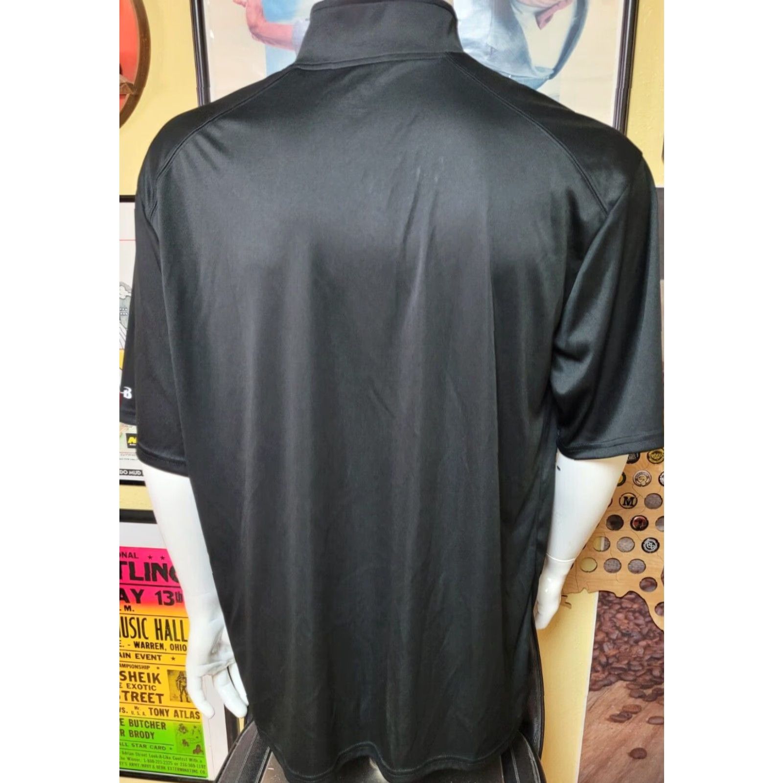 Vintage VINTAGE Badger Watkins Memorial Warriors High School 1/4 Zip Pullover Shirt XL Black T-Shirt Mens Graphic Tee Pataskala OH Size US XL / EU 56 / 4 - 4 Thumbnail