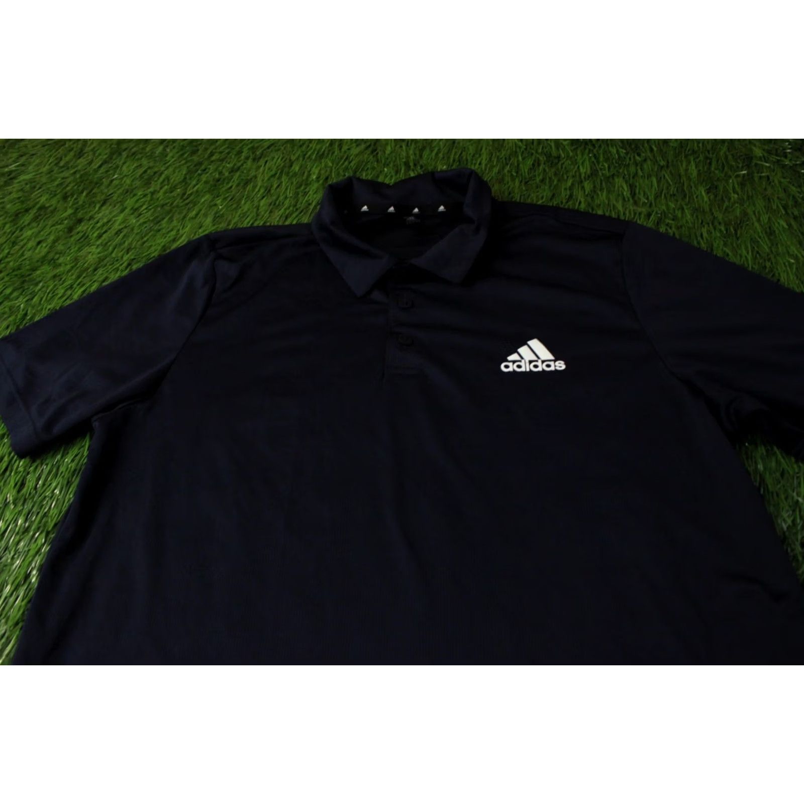 Adidas ADIDAS Performance AEROREADY ORIGINAL 2022 MEN Football Polo Shirt Jersey L Navy Blue Shirt Mens Size US L / EU 52-54 / 3 - 2 Thumbnail