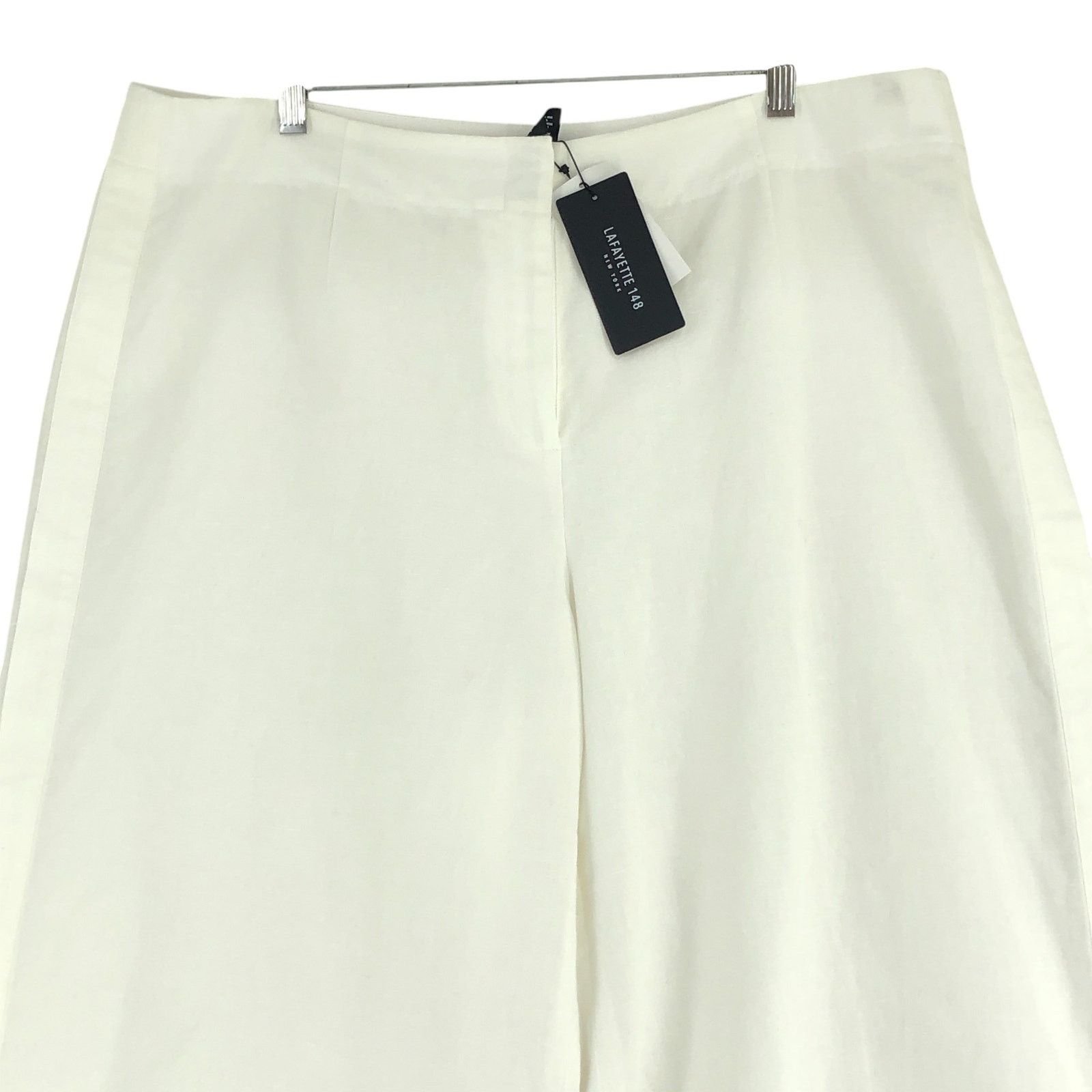 Lafayette 148 Lafayette 148 Size 16 Pants Wide Split Leg Cropped TINY FLAW Size 38" / US 16 / IT 52 - 2 Thumbnail