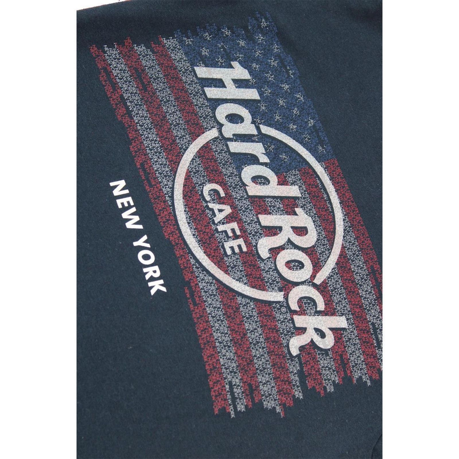 Hard Rock Cafe Y2K 2000's New York Hard Rock Cafe Navy Graphic Tee Size XS / US 0-2 / IT 36-38 - 6 Thumbnail