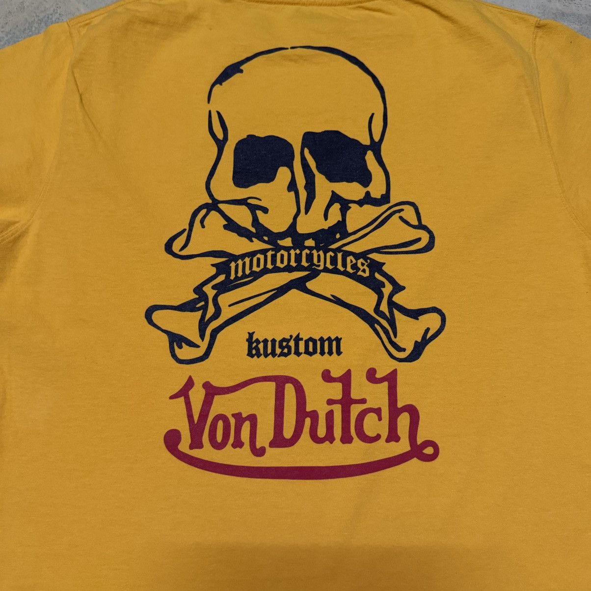 Von Dutch Von Dutch Big Logo T Shirt Size US L / EU 52-54 / 3 - 10 Thumbnail