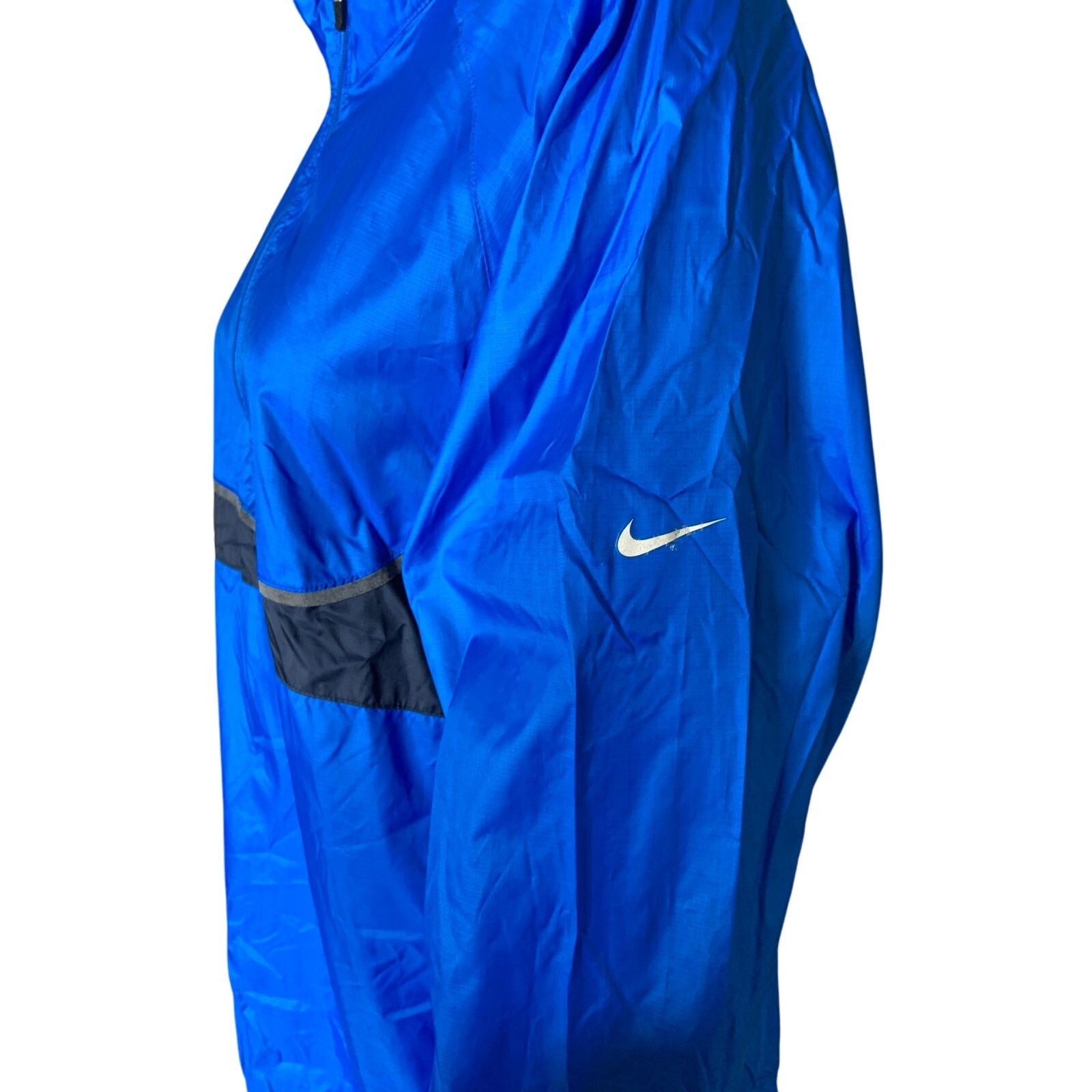Nike Nike 1/4 Zip Windbreaker Men Large Blue Long Sleeve Pullover Size US L / EU 52-54 / 3 - 4 Thumbnail