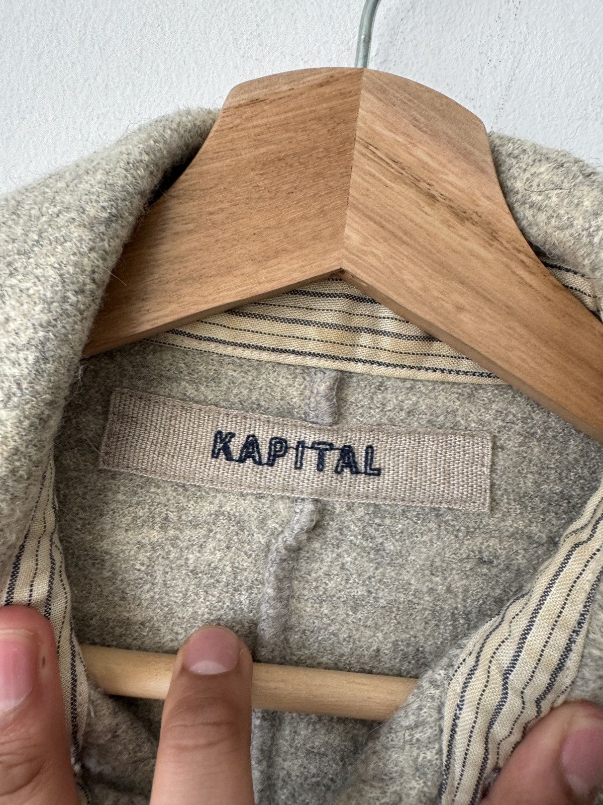 Kapital Vintage Kapital Wool Overshirt Size US XL / EU 56 / 4 - 5 Thumbnail